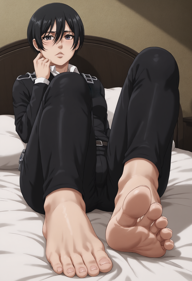 Mikasa Ackerman - Sexy Feet