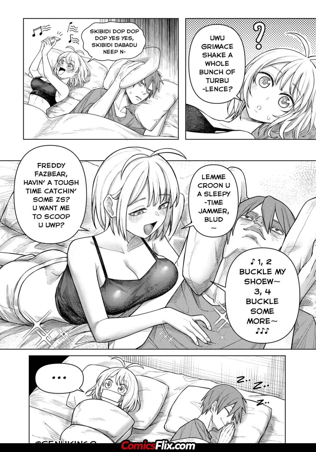 Comic Porno How To Train Your Brainrot Girlfriend - Senukin X Glutamat (#3)