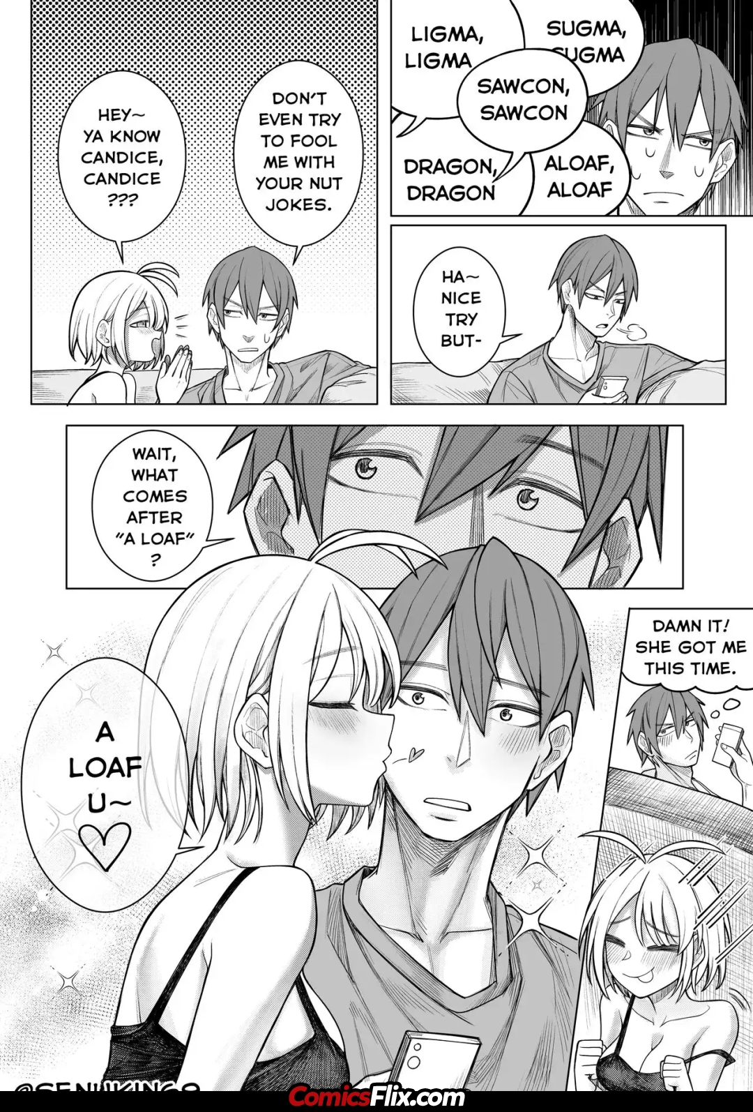 Comic Porno How To Train Your Brainrot Girlfriend - Senukin X Glutamat (#5)