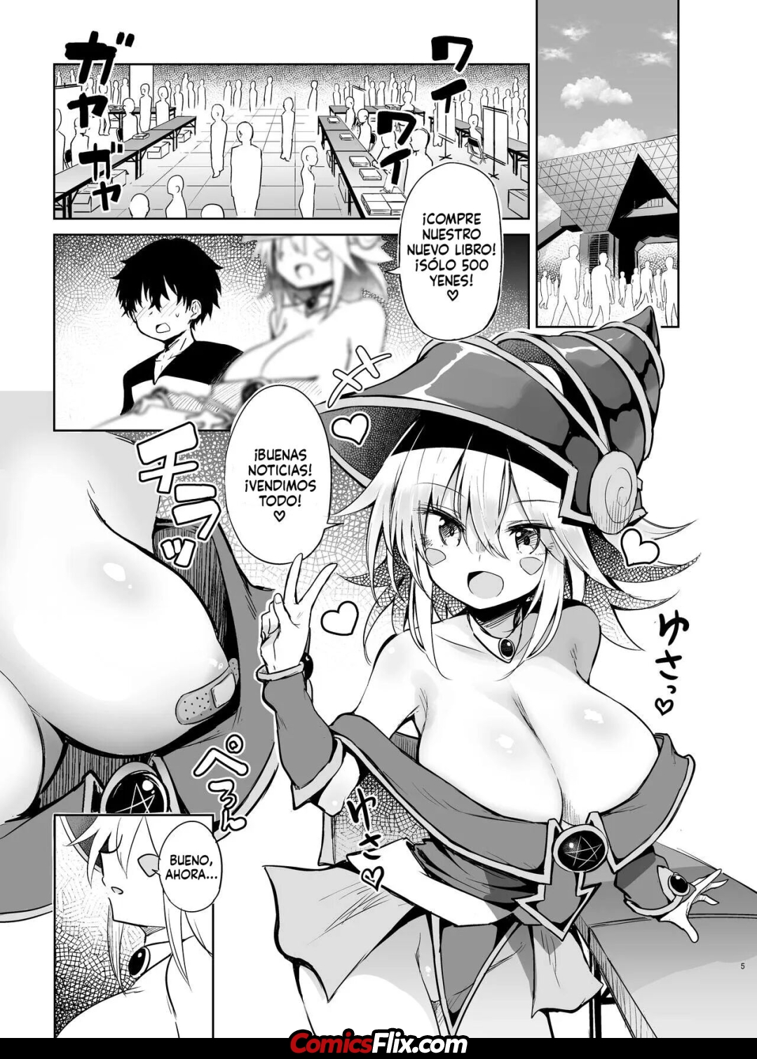 Comic Porno [Arutana (Chipa)] Black Magician Girl Cosplayer To Off-Pako Sex | Follando A Una Cosplayer De La Maga Oscura (Yu-Gi-Oh!) (#5)