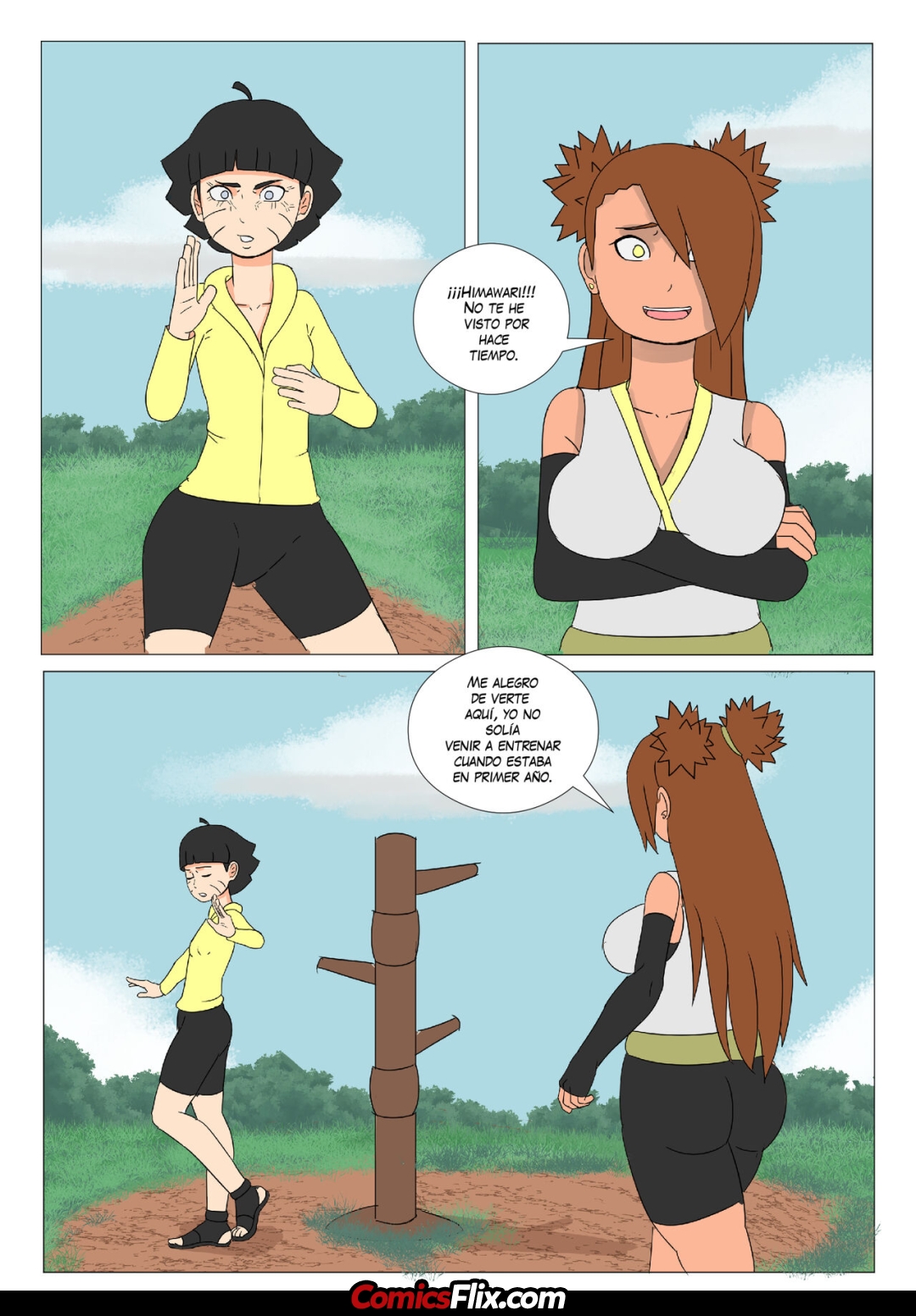 Comic Porno [Drnihilismo] Training Mishap (Boruto) (#3)