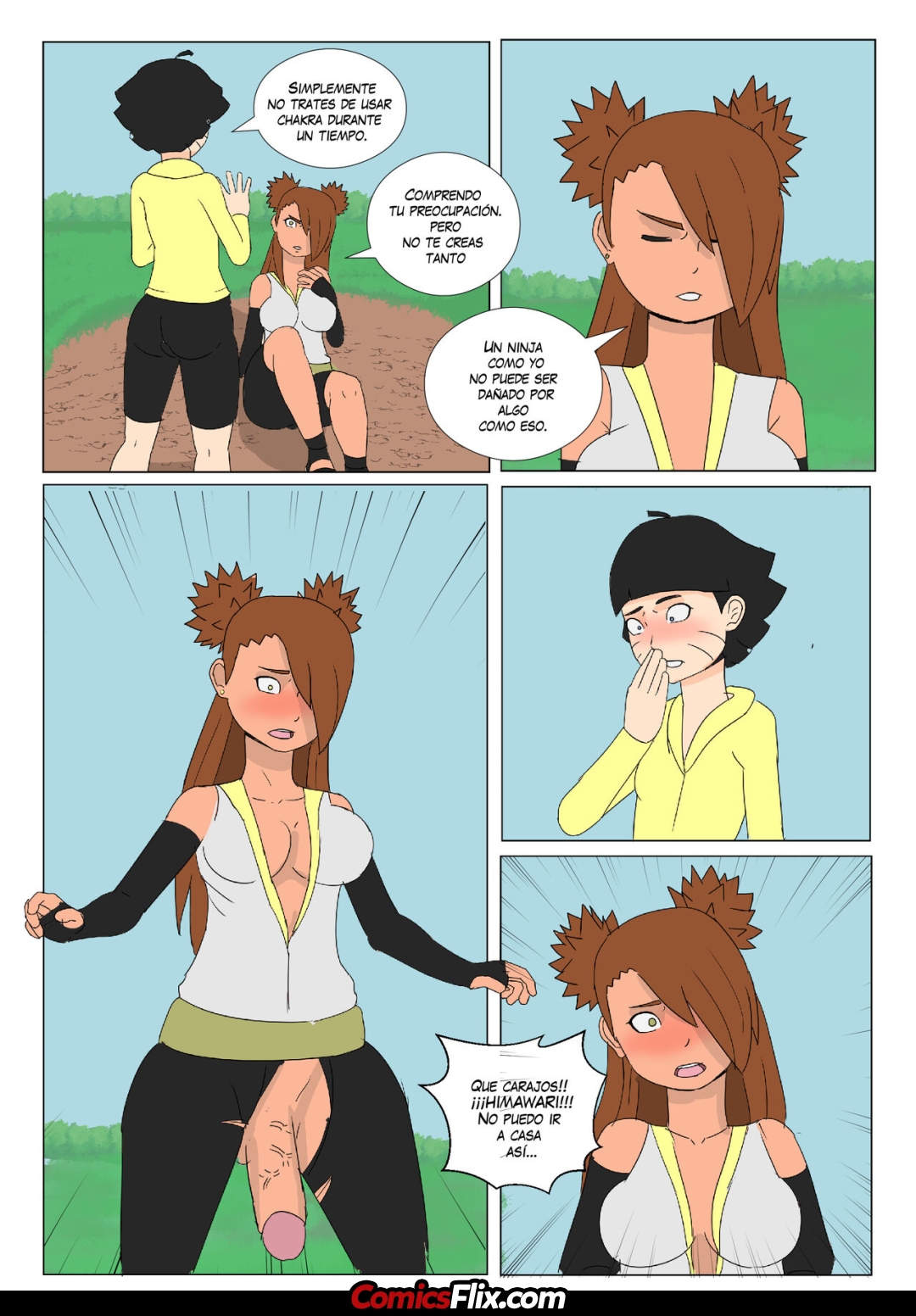 Comic Porno [Drnihilismo] Training Mishap (Boruto) (#6)