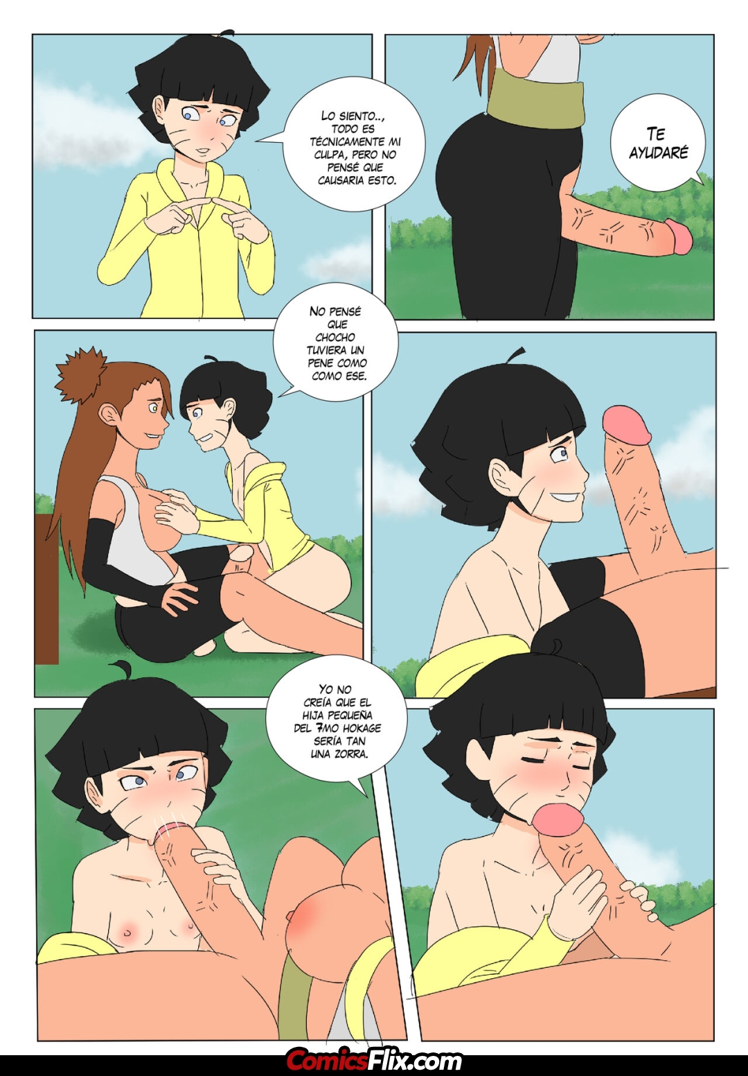 Comic Porno [Drnihilismo] Training Mishap (Boruto) (#7)