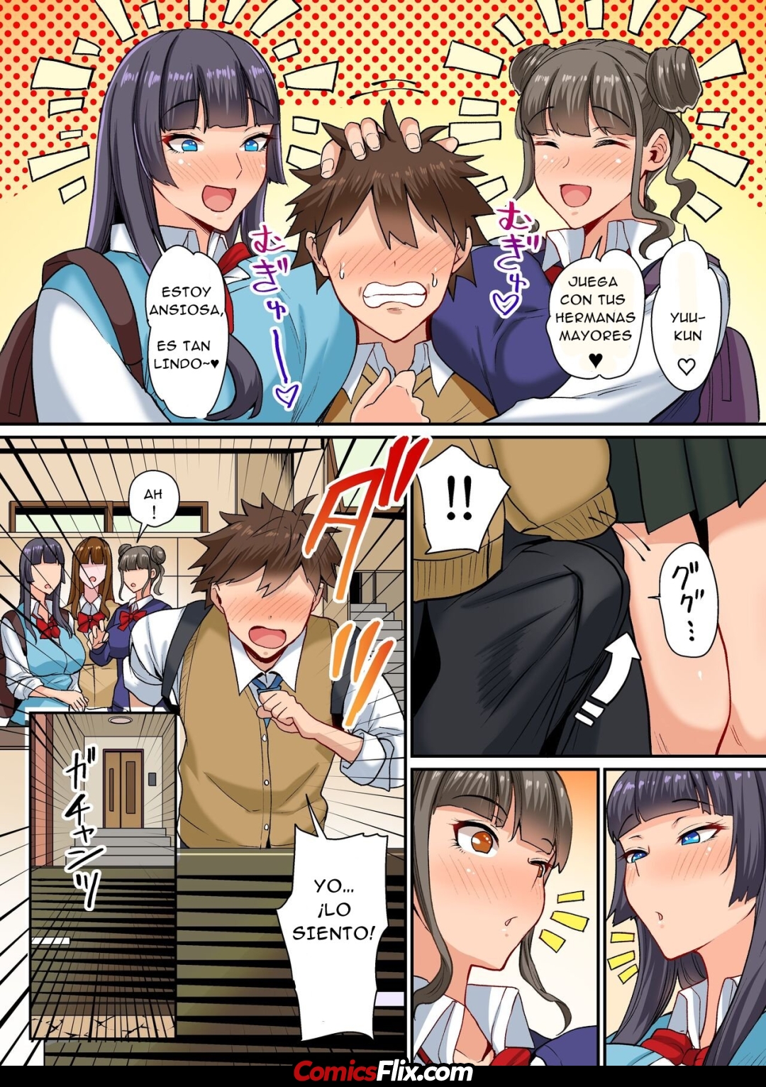 Comic Porno [NCP] Onee-Chan No Tomodachi Gal To Ecchi ~Shota Suki No Onee-San-Tachi Ni Ippai Ijirarete~ (#4)