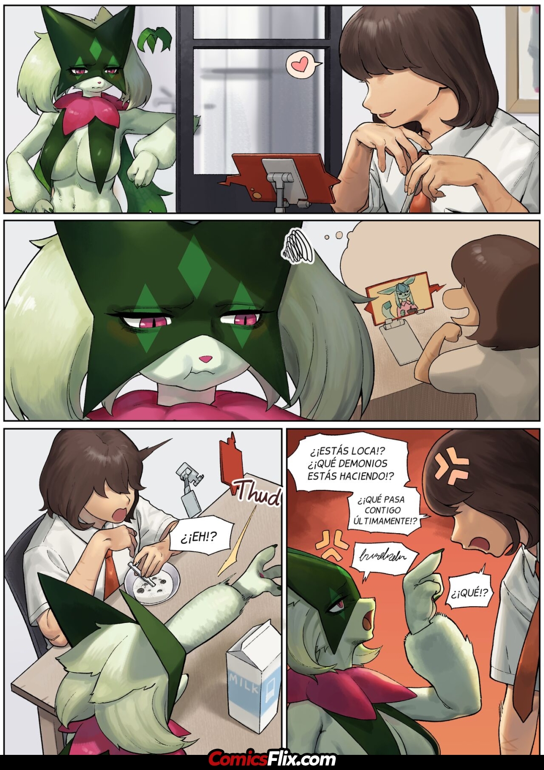 Comic Porno [Gudl] Meowscarada (Pokemon) (#4)