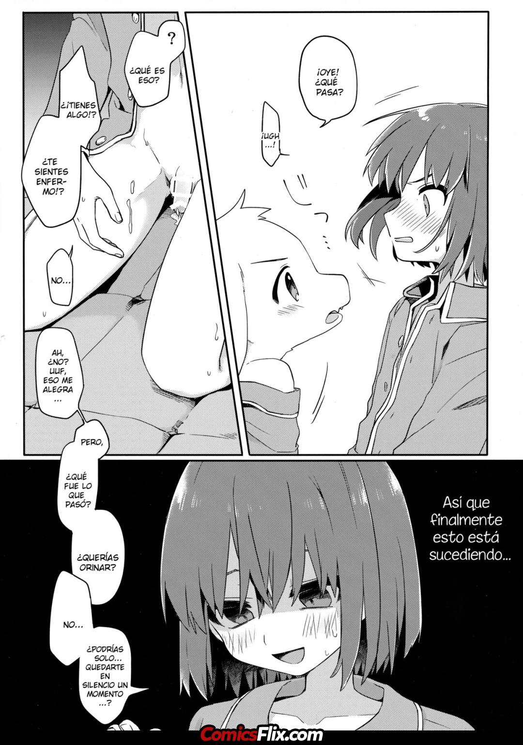 Comic Porno (Kimi No Sentaku.) [PORYGON137 (Hidari Pory5n)] Pie Yori Amaku Hana Yori Moudoku (Undertale) (#6)