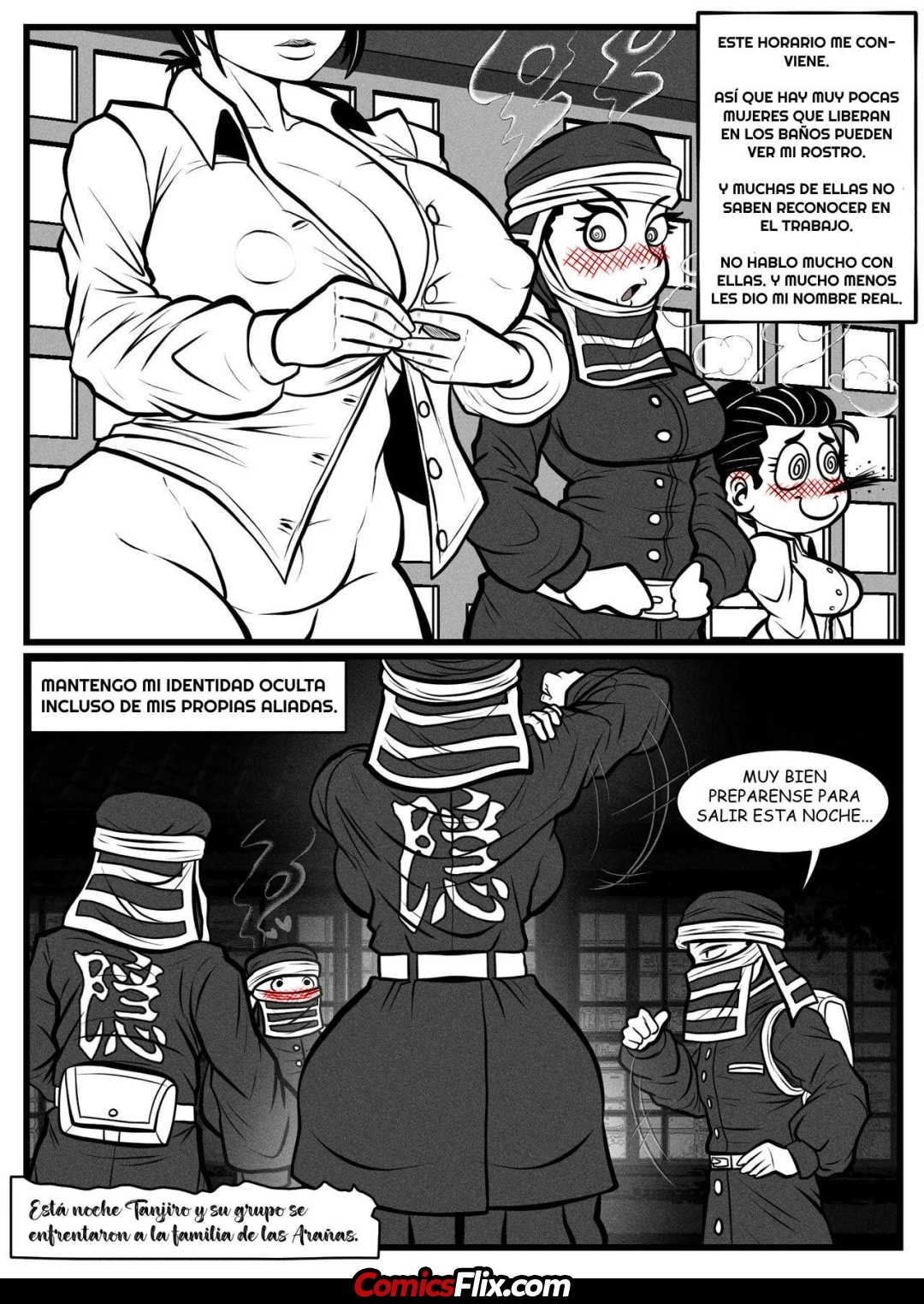 Comic Porno Unwritten Services Of A Kakushi - Bluewolfartista (#4)