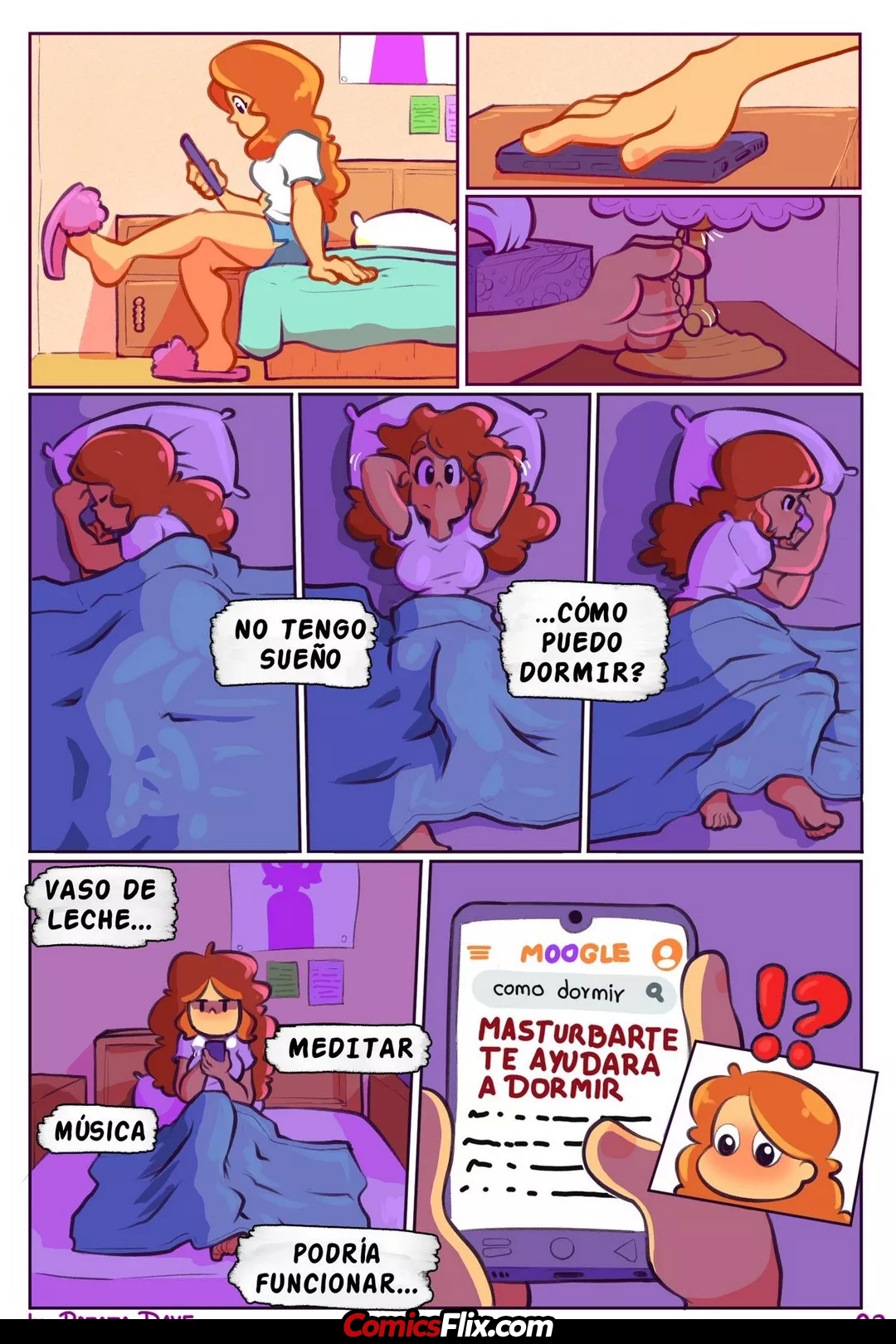 Comic Porno La Noche De Keyla - PatataDave (#3)