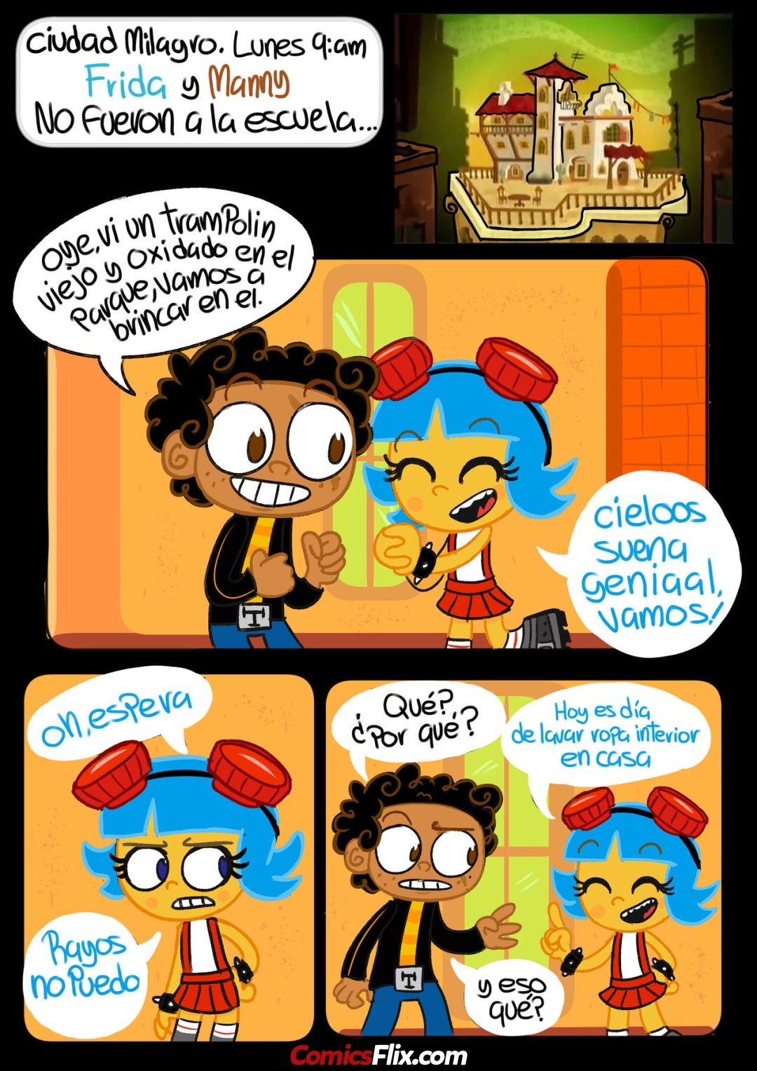 Comic Porno [ALWERart] Friday’s Comic (El Tigre_ The Adventures Of Manny Rivera) (#2)