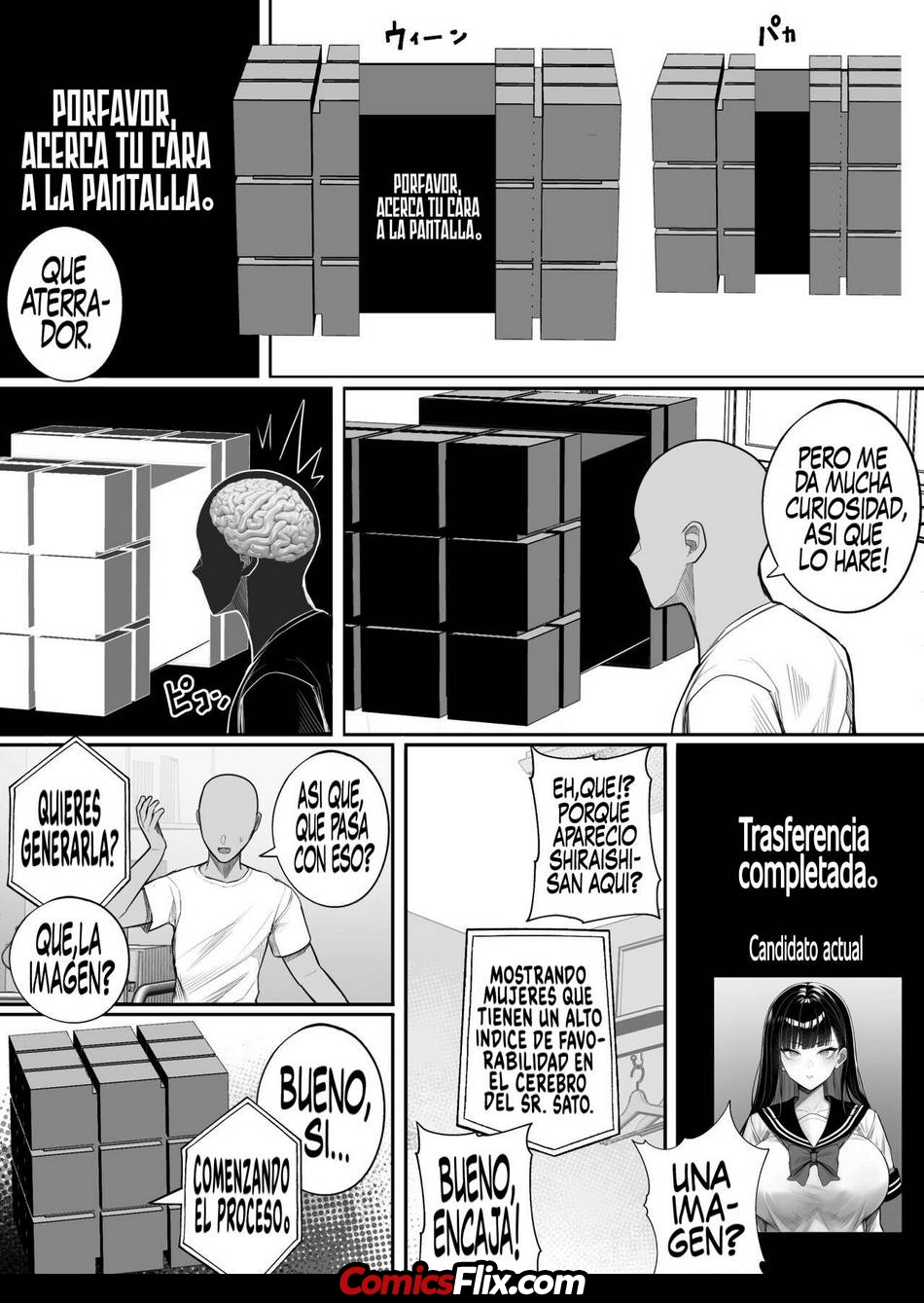 Comic Porno [Kurukuru] Duplicadora Humana Kubrick (#7)