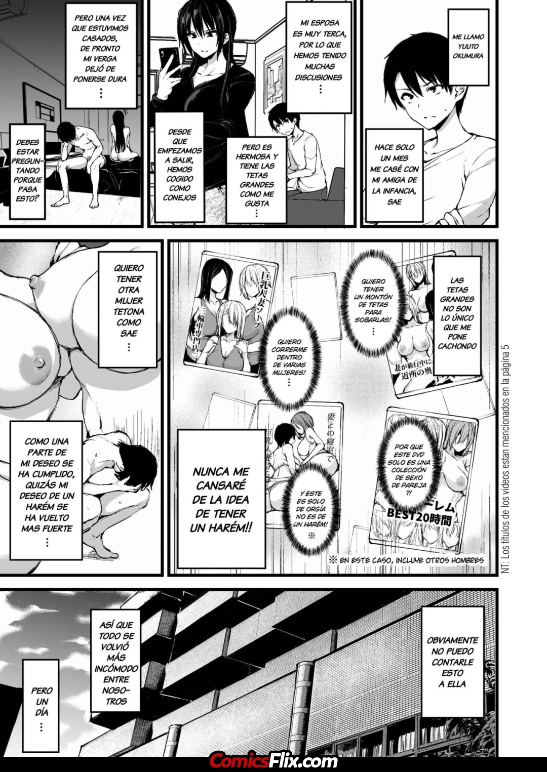 Comic Porno [Tachibana Omina] Kyonyuu Ga Futariinai To Bokkishinai Otto No Tame Ni Tomodachi O Tsuretekita Tsuma Ch.1 (Hentai Porn) (#3)