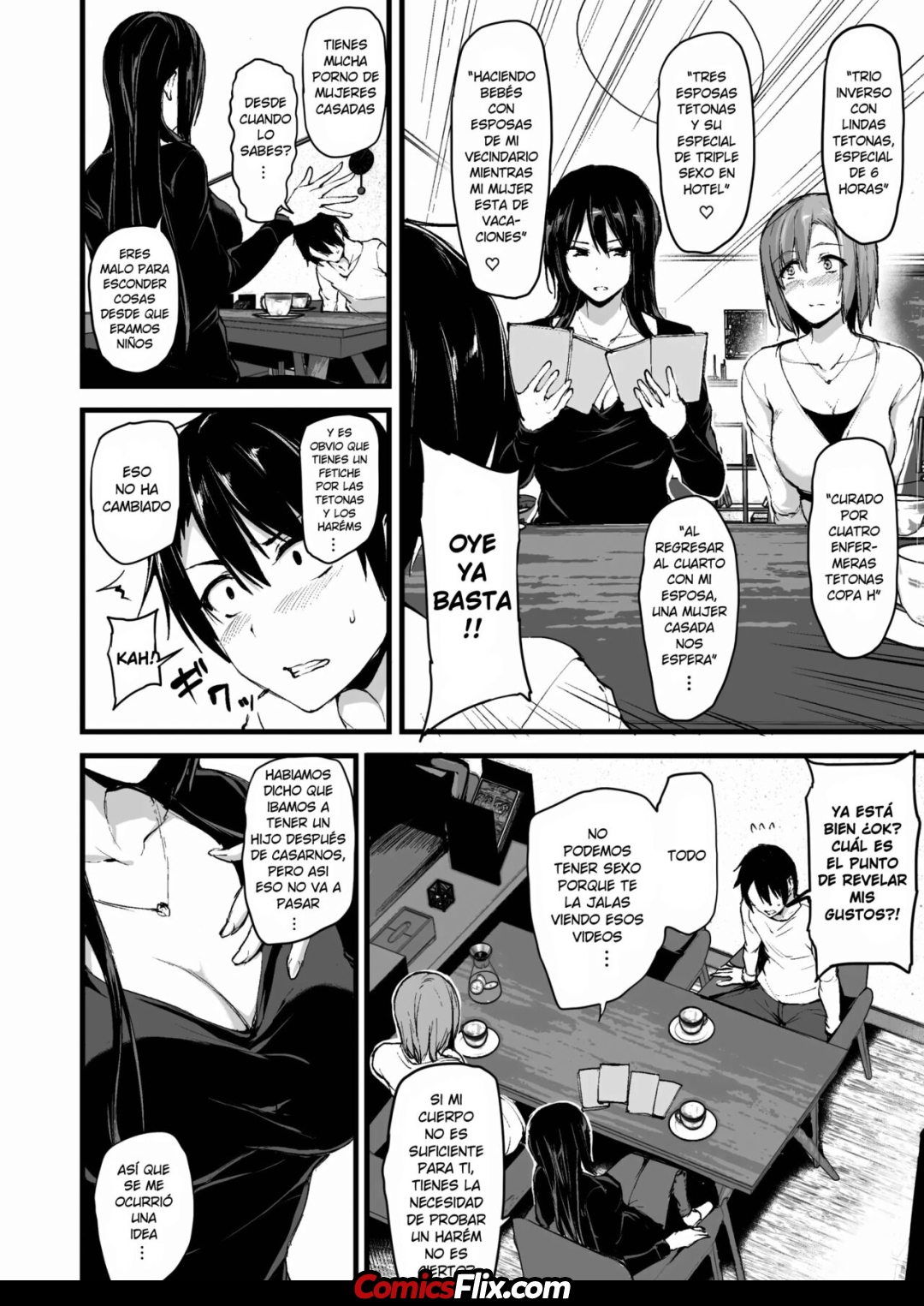 Comic Porno [Tachibana Omina] Kyonyuu Ga Futariinai To Bokkishinai Otto No Tame Ni Tomodachi O Tsuretekita Tsuma Ch.1 (Hentai Porn) (#6)