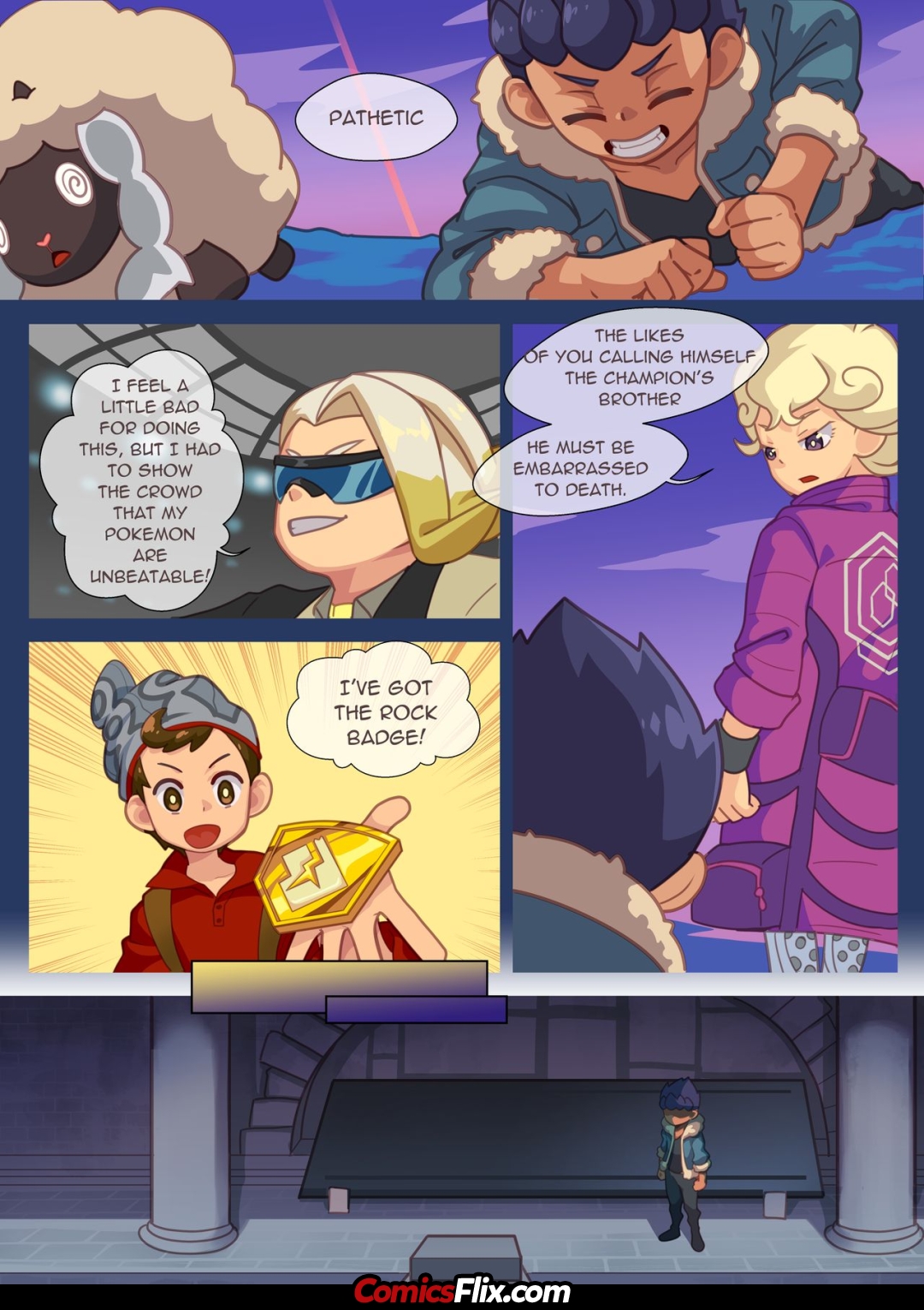 Comic Porno [AutumnSnow] Trainer Trainer (Pokemon Sword And Shield) (#6)