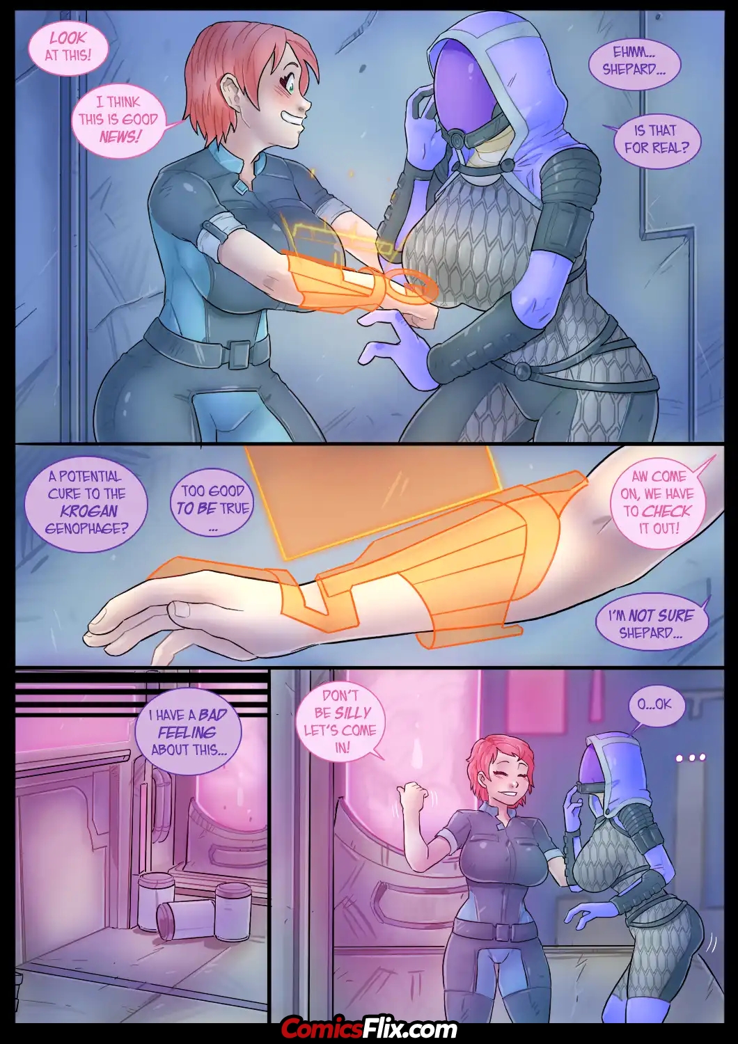 Comic Porno de The Experiment - Nikraria (#1)