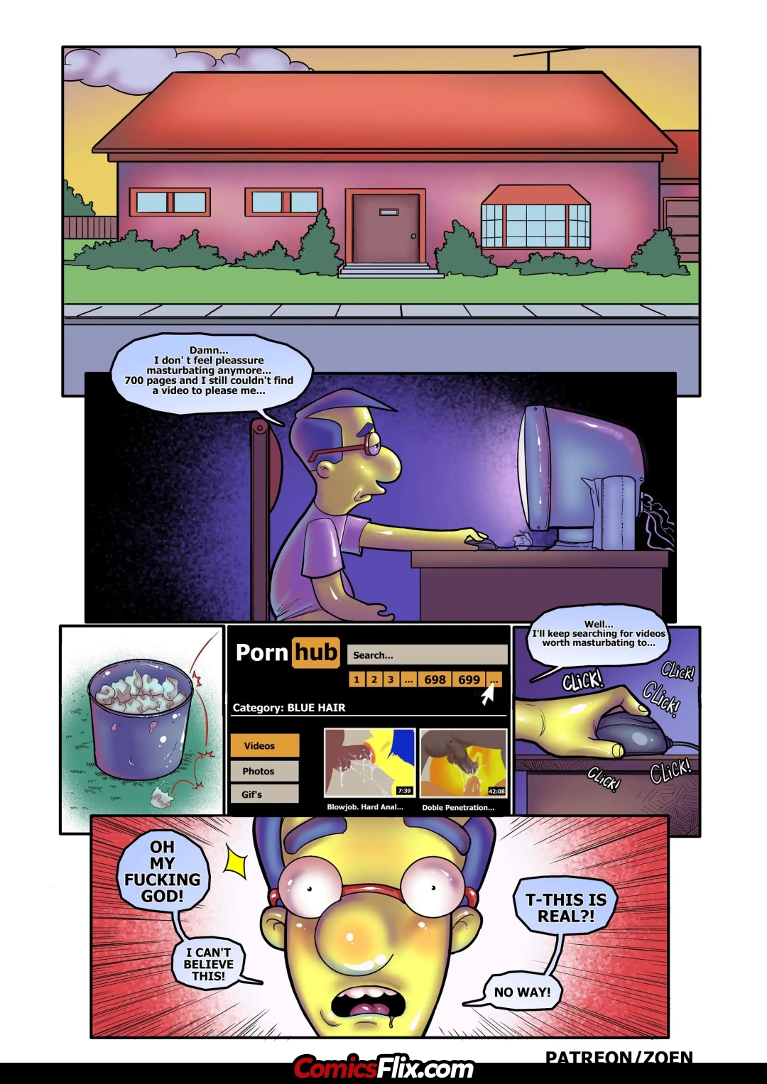 Comic Porno The Simpsons My Best Friend’s Mom - Zoen (#2)