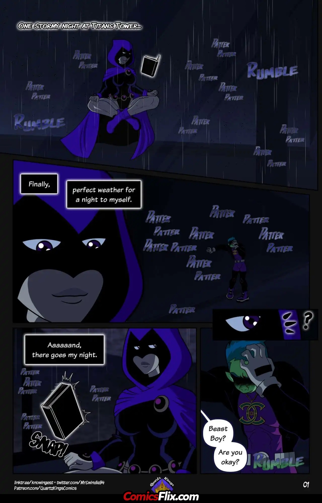 Comic Porno Titans_ Primal Urges - MrSwindle94 (#2)