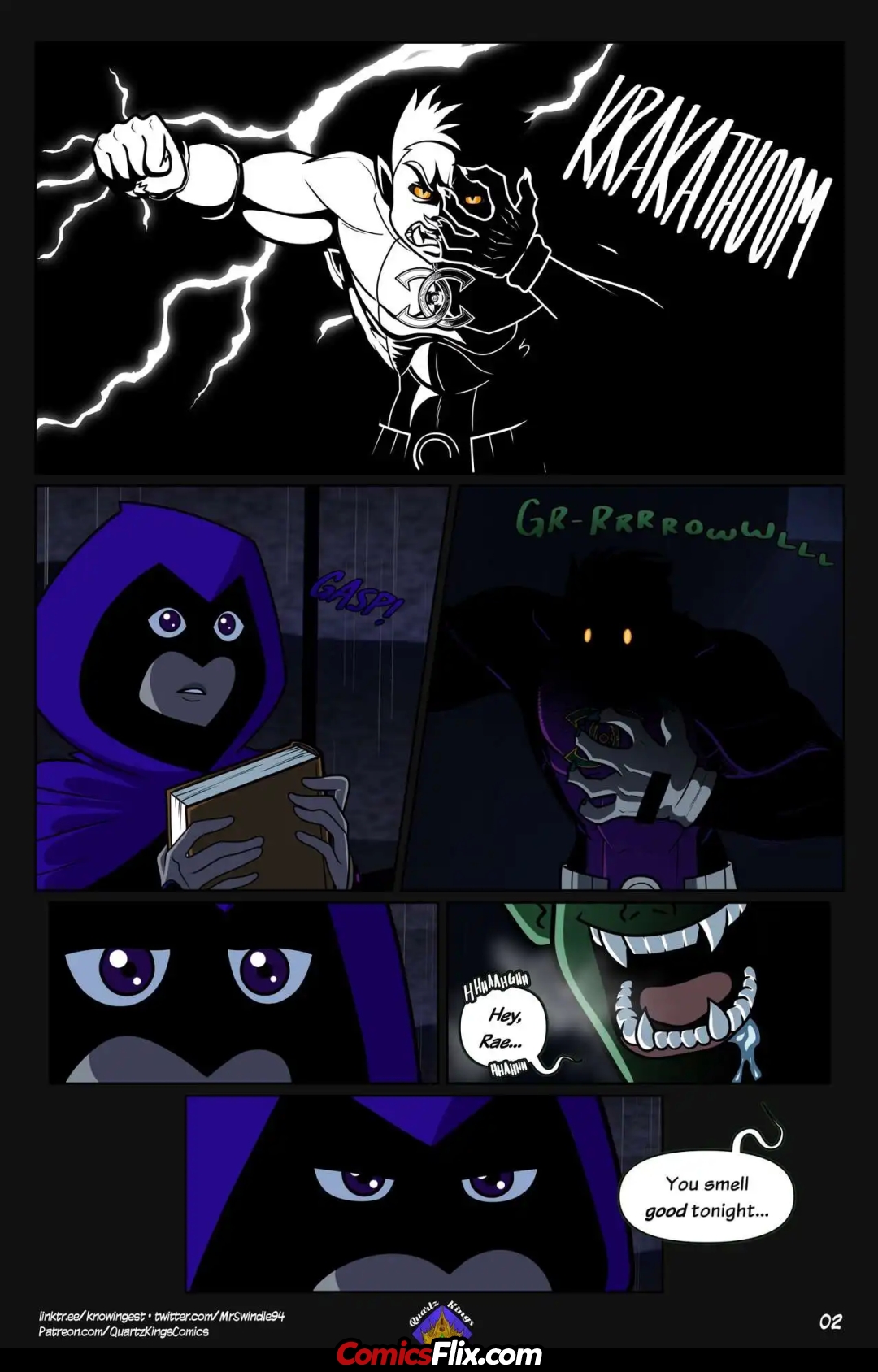 Comic Porno Titans_ Primal Urges - MrSwindle94 (#3)