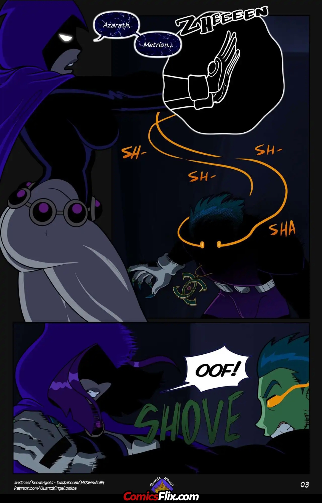 Comic Porno Titans_ Primal Urges - MrSwindle94 (#4)