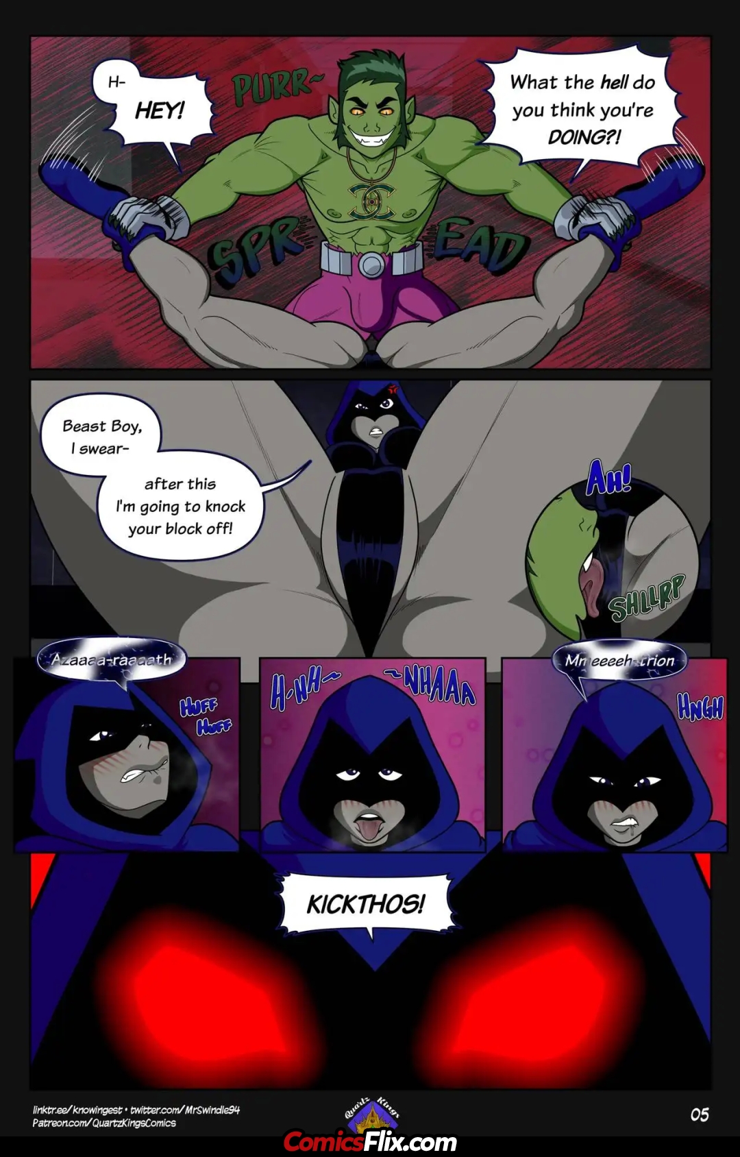 Comic Porno Titans_ Primal Urges - MrSwindle94 (#6)