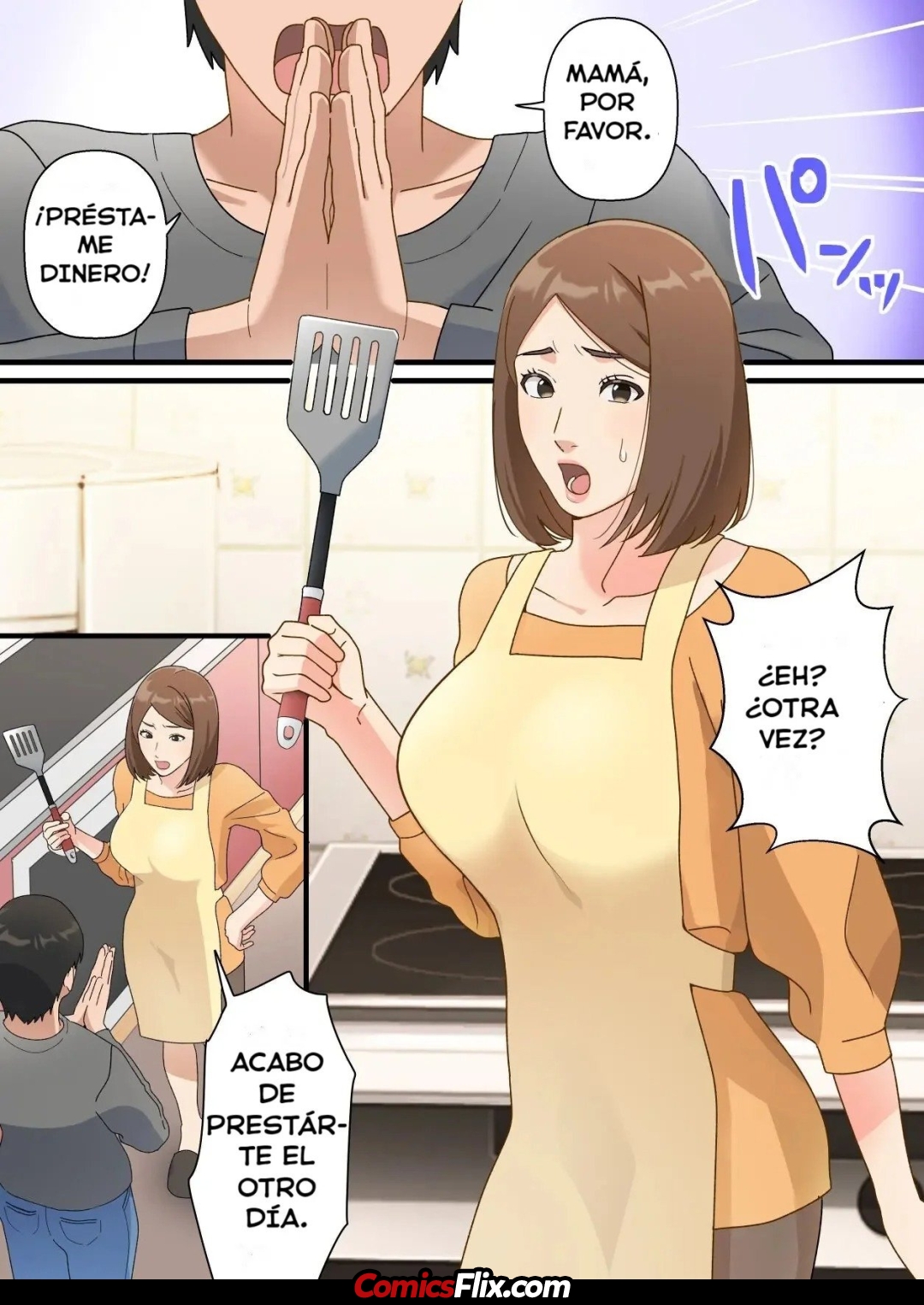 Comic Porno [Yuriko Club] Uchi No Musuko Ga Uma Sugite (#2)