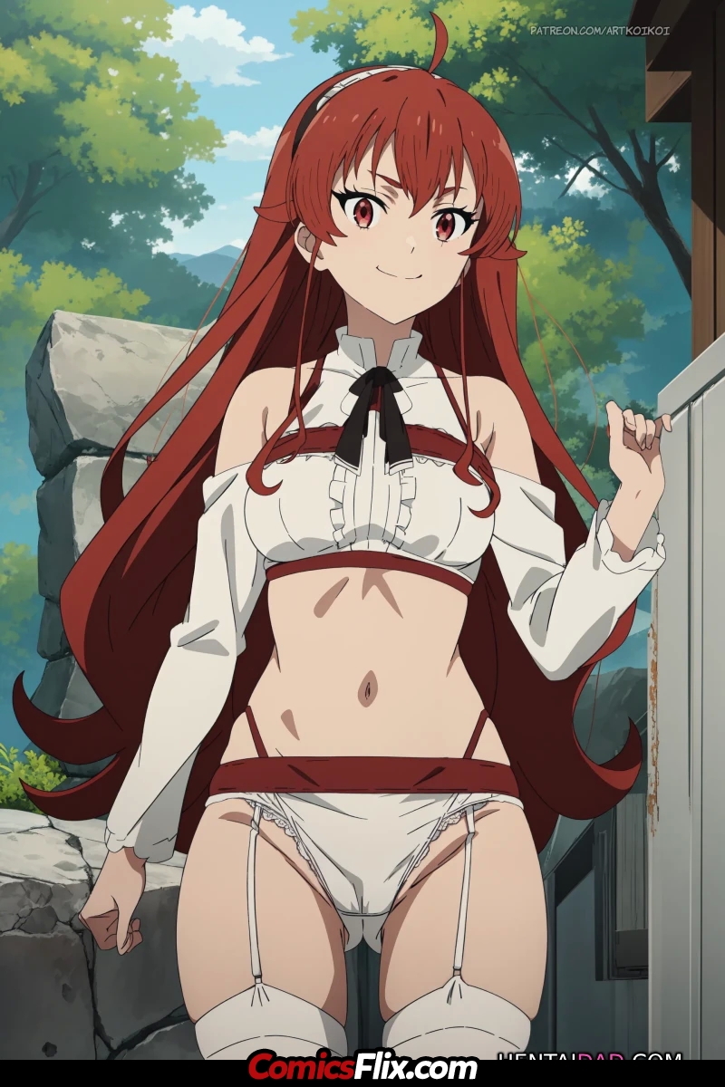 Hentai Porno de Eris Boreas Greyrat Naked Outdoor Sex | Mushoku Tensei (#1)