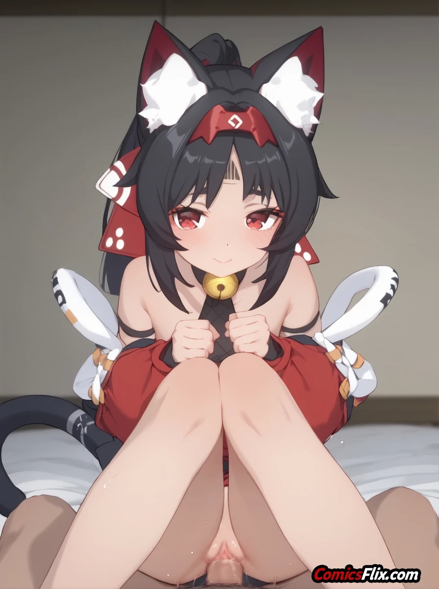 Comic Porno Nekomiya Mana Riding A Cock | Zenless Zone (#6)