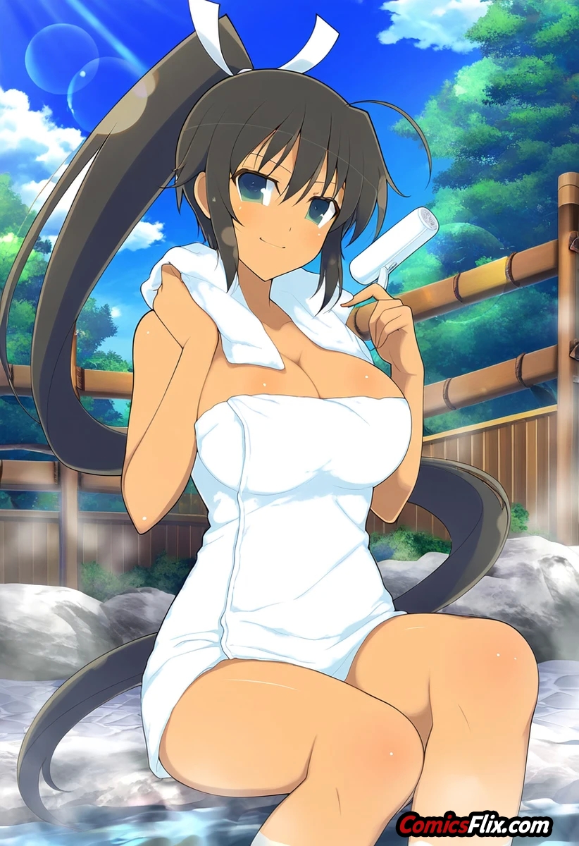 Hentai Porno de Homura Naked At Hot Springs | Senran Kagura (#1)