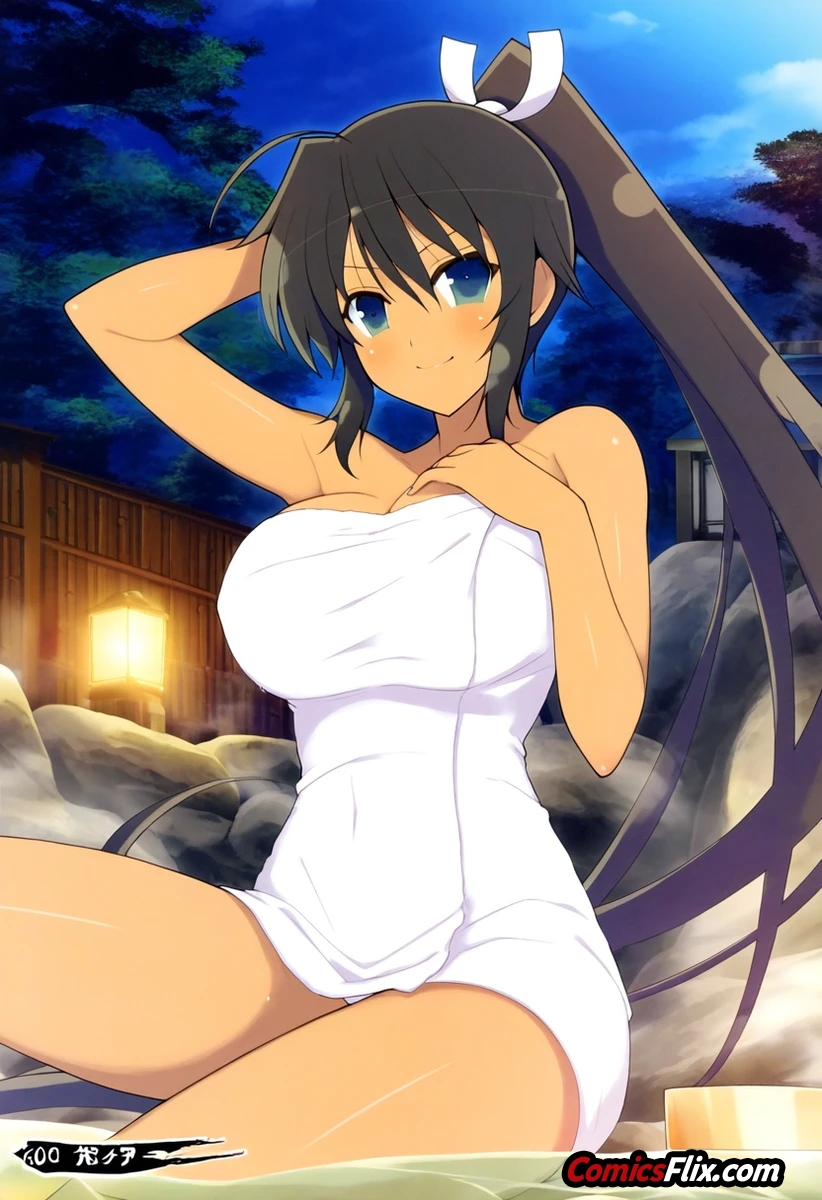 Comic Porno Homura Naked At Hot Springs | Senran Kagura (#2)