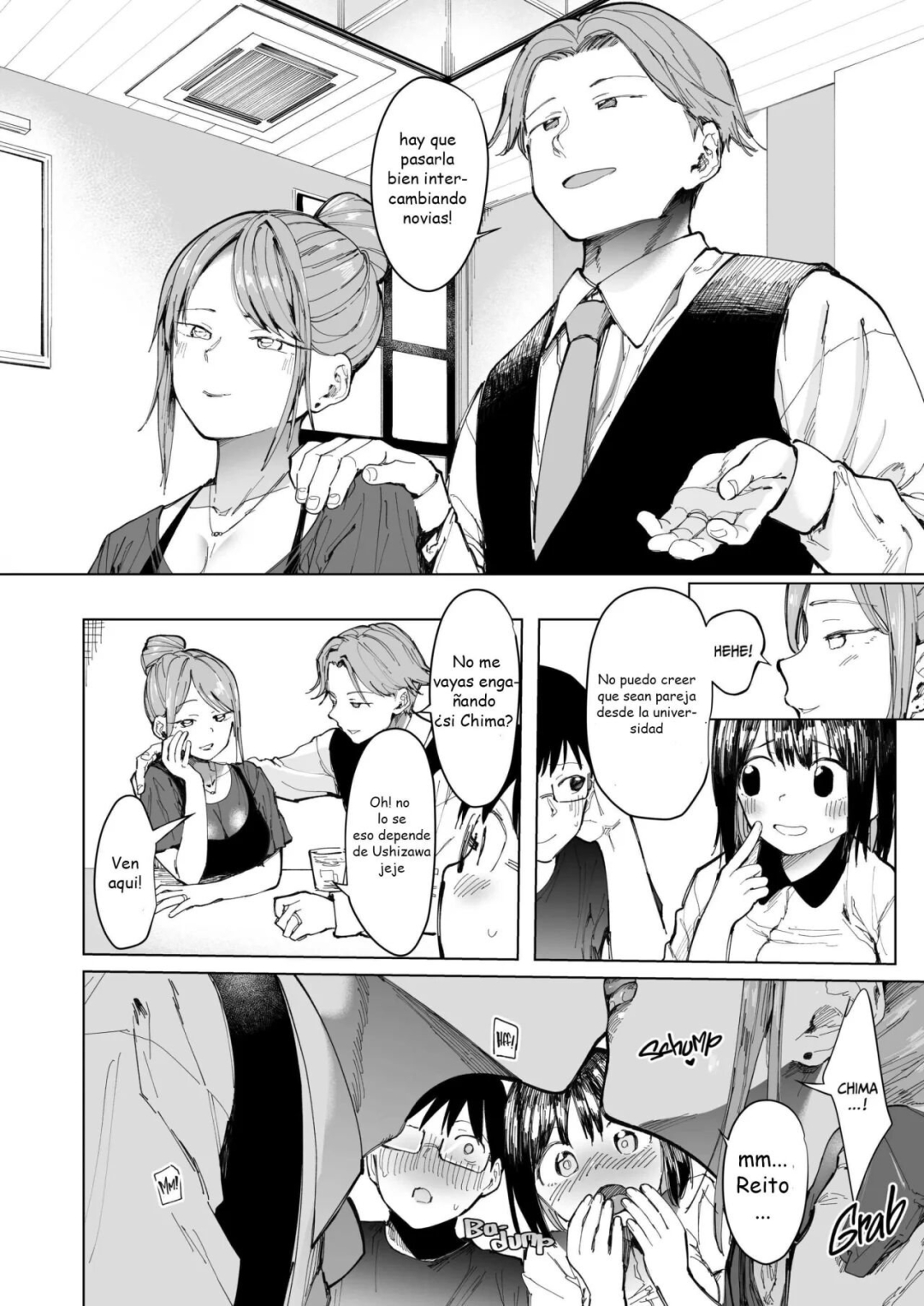 Comic Porno [Doemutan-Nemui Neru] KANOJO KOUKAN KONNA KOTO NI NARU HAZU JA NAKATTA (#3)