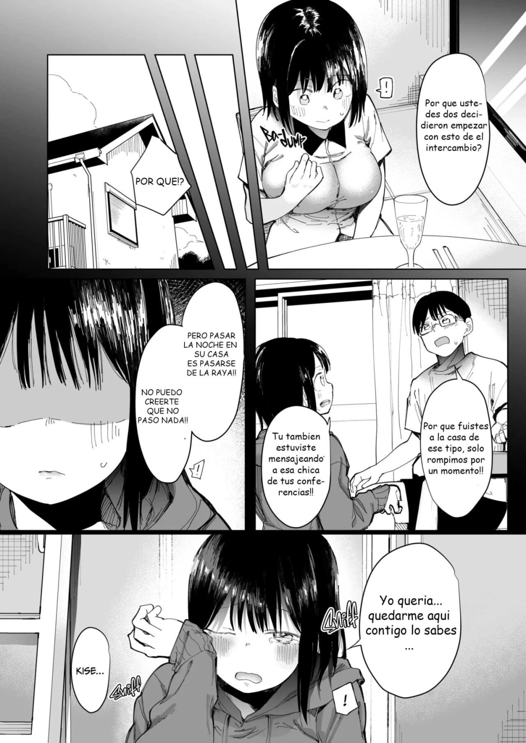 Comic Porno [Doemutan-Nemui Neru] KANOJO KOUKAN KONNA KOTO NI NARU HAZU JA NAKATTA (#7)