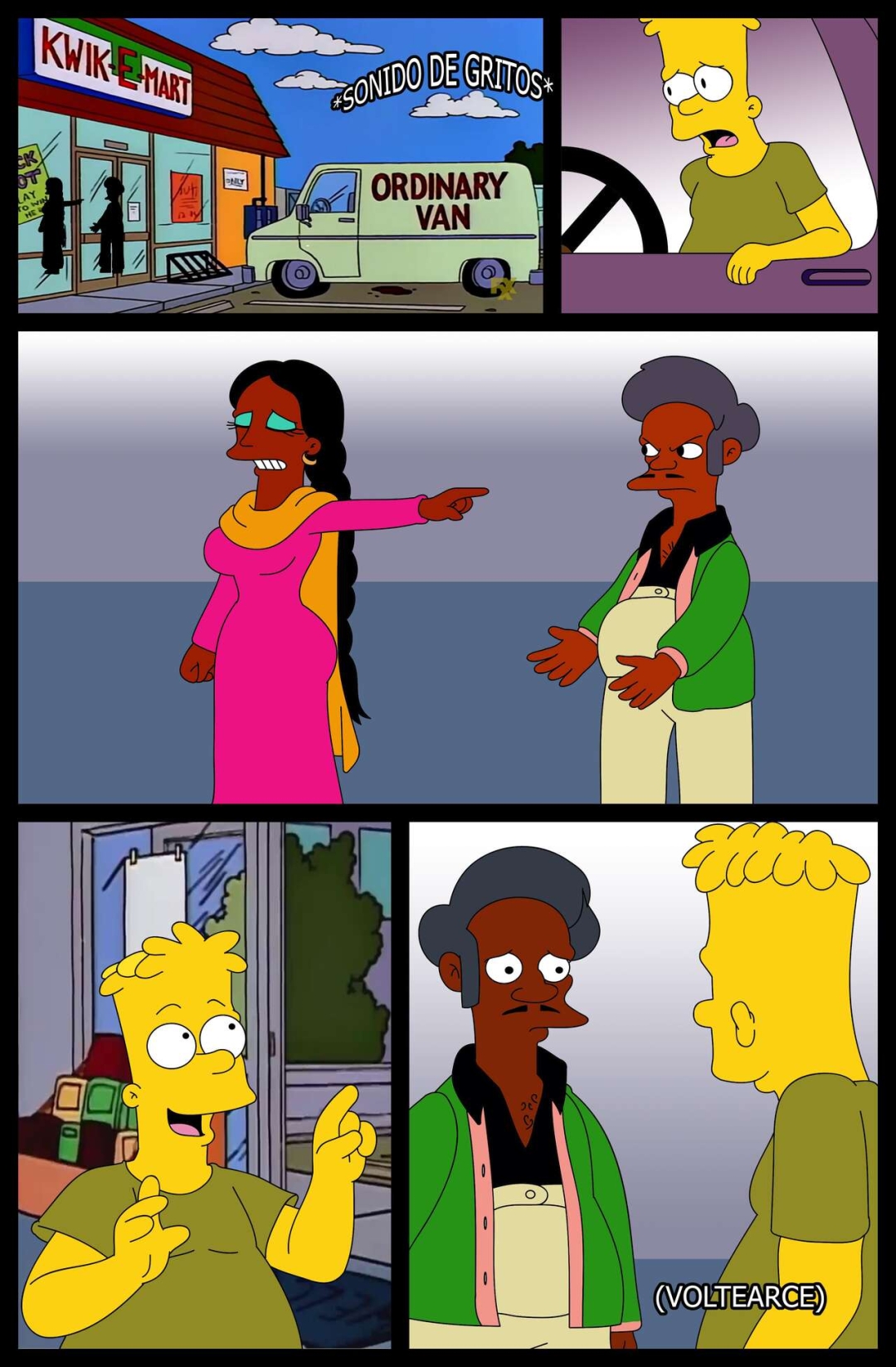 Comic Porno [Ferozyraptor] El Favor De Manjula (The Simpson) (#3)