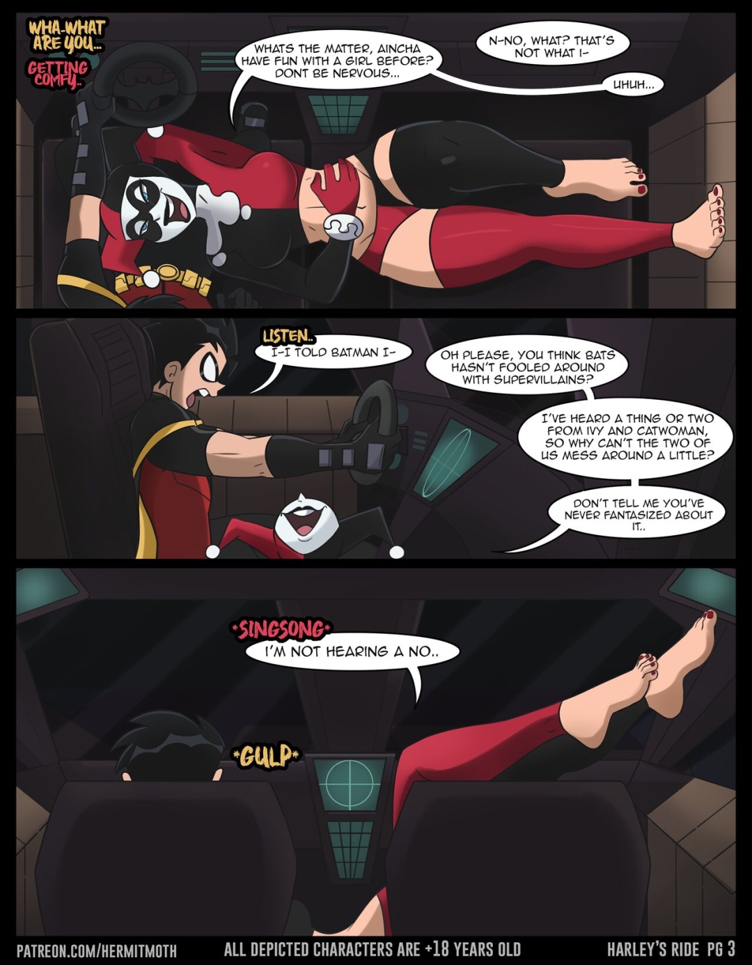 Comic Porno Harley’s Ride - Hermit Moth (#3)