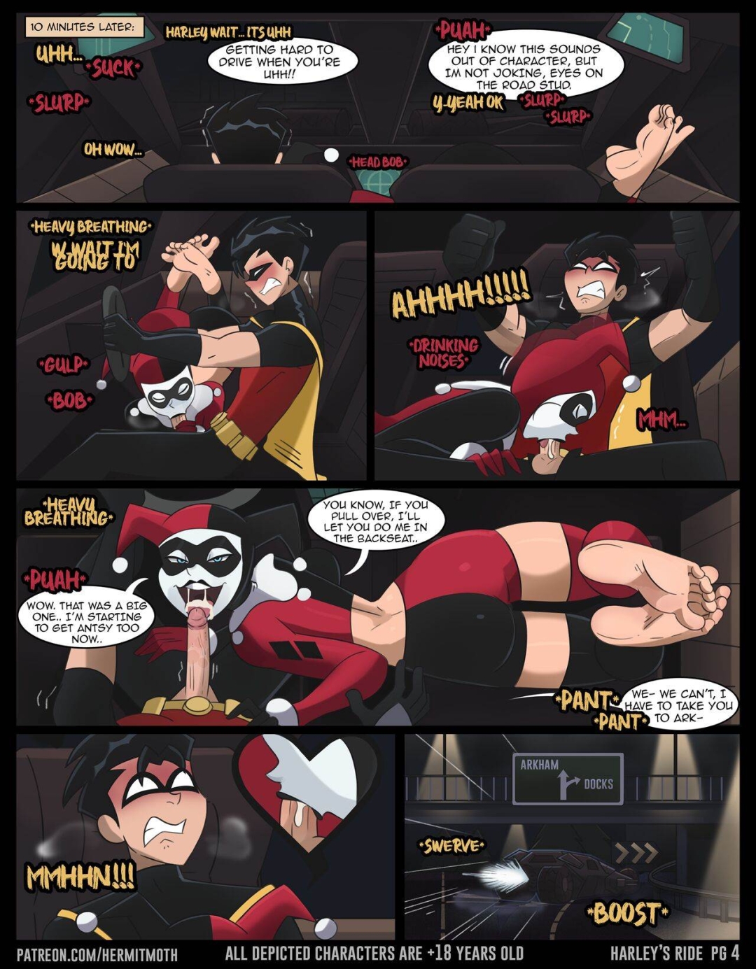 Comic Porno Harley’s Ride - Hermit Moth (#4)