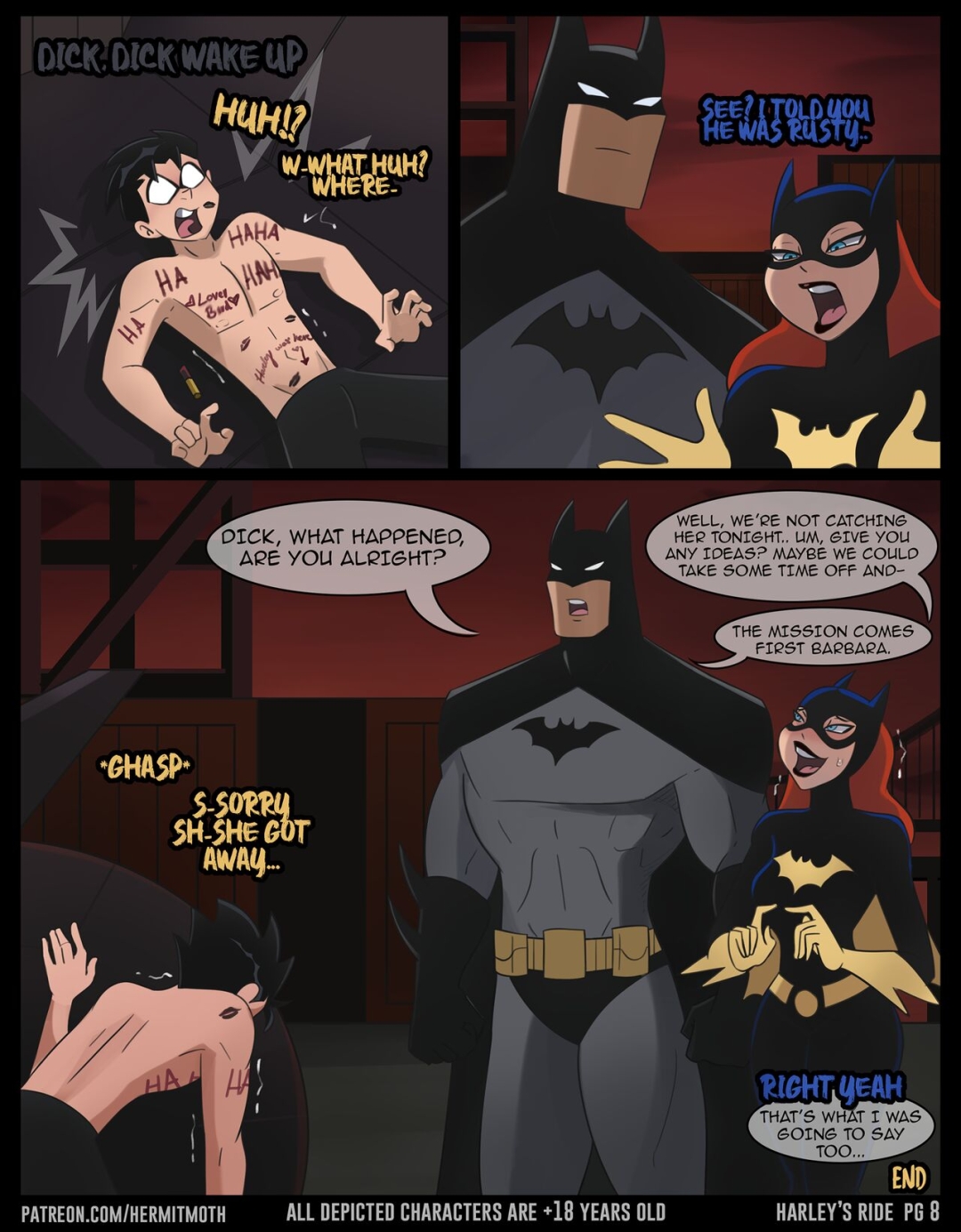 Comic Porno de Harley’s Ride - Hermit Moth (#8)