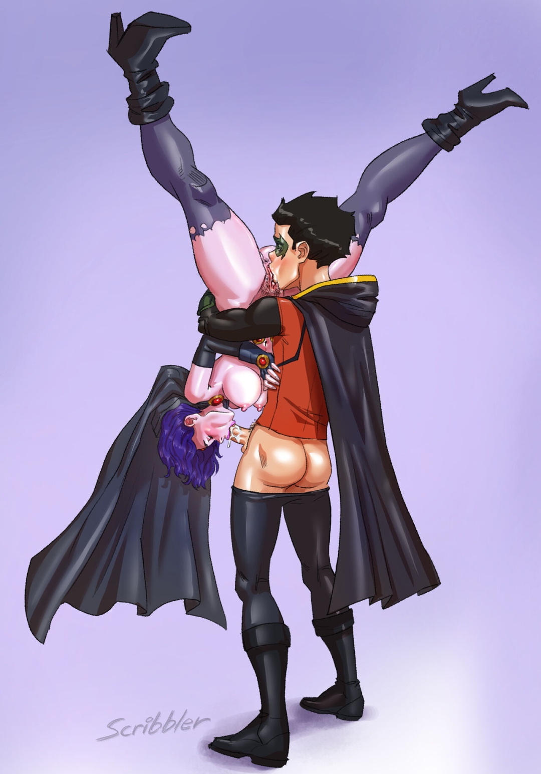 Comic Porno [Scribbler] Raven Uncontrolled Power Burst (Teen Titans) (#5)