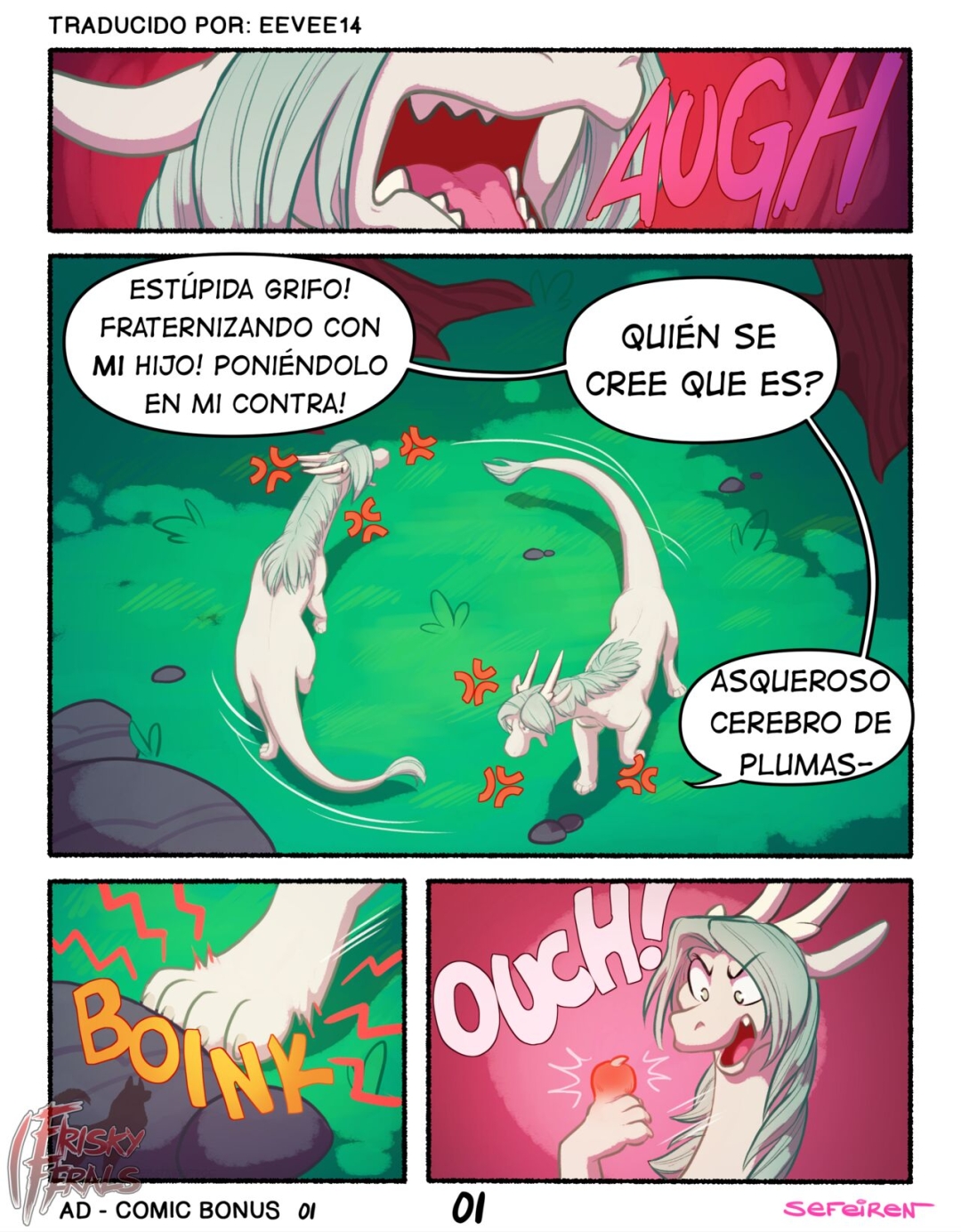 Comic Porno de [Sefeiren] Frisky Ferals - Algo Diferente Bonus Comic (Comic Porn) (#1)