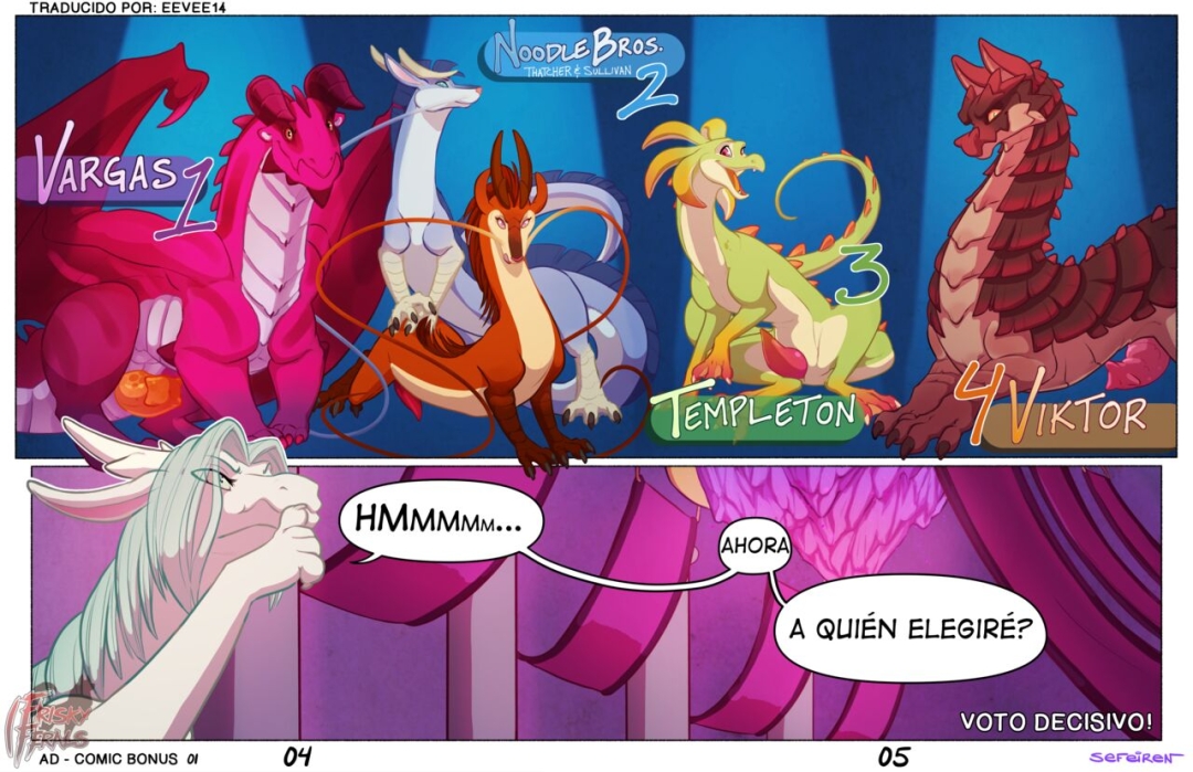 Comic Porno [Sefeiren] Frisky Ferals - Algo Diferente Bonus Comic (Comic Porn) (#4)
