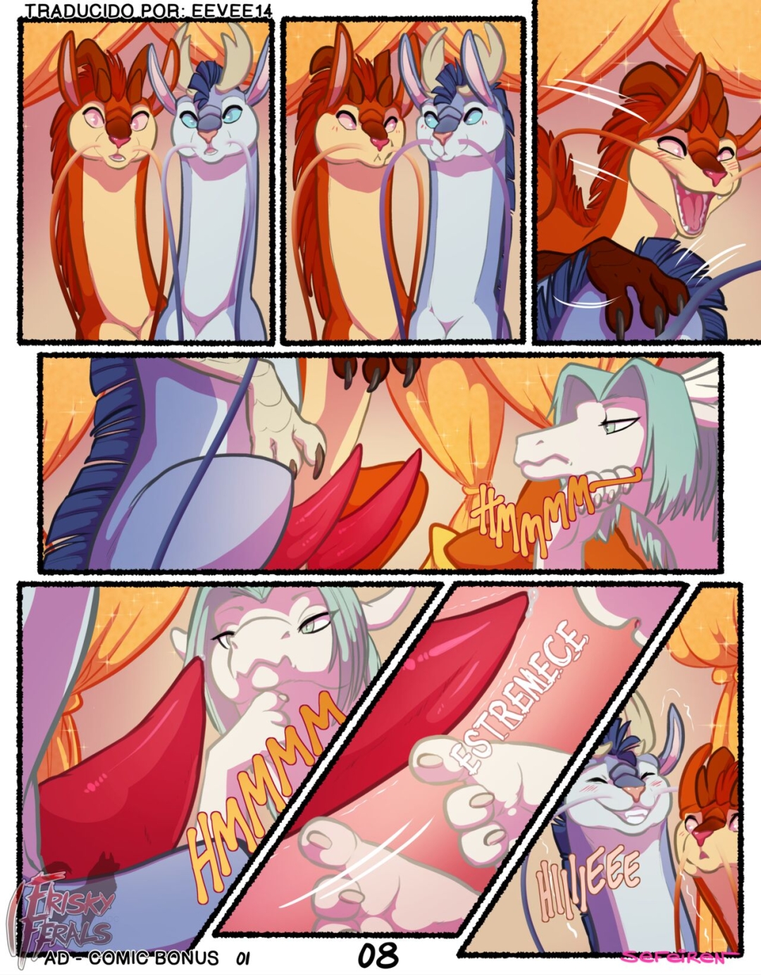 Comic Porno [Sefeiren] Frisky Ferals - Algo Diferente Bonus Comic (Comic Porn) (#7)