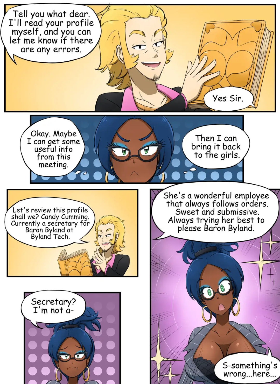 Comic Porno The Secret Of Brightshore 4 - Kobi94 (#7)