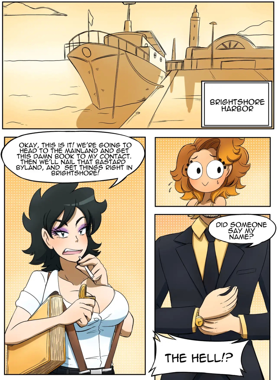 Comic Porno The Secret Of Brightshore 5 - Kobi94 (#2)