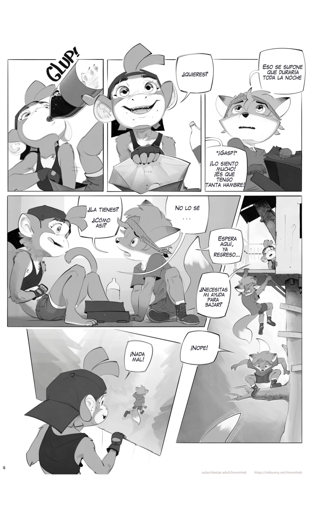 Comic Porno [HoremHeb] Billie Jean_ Part 2 (#4)