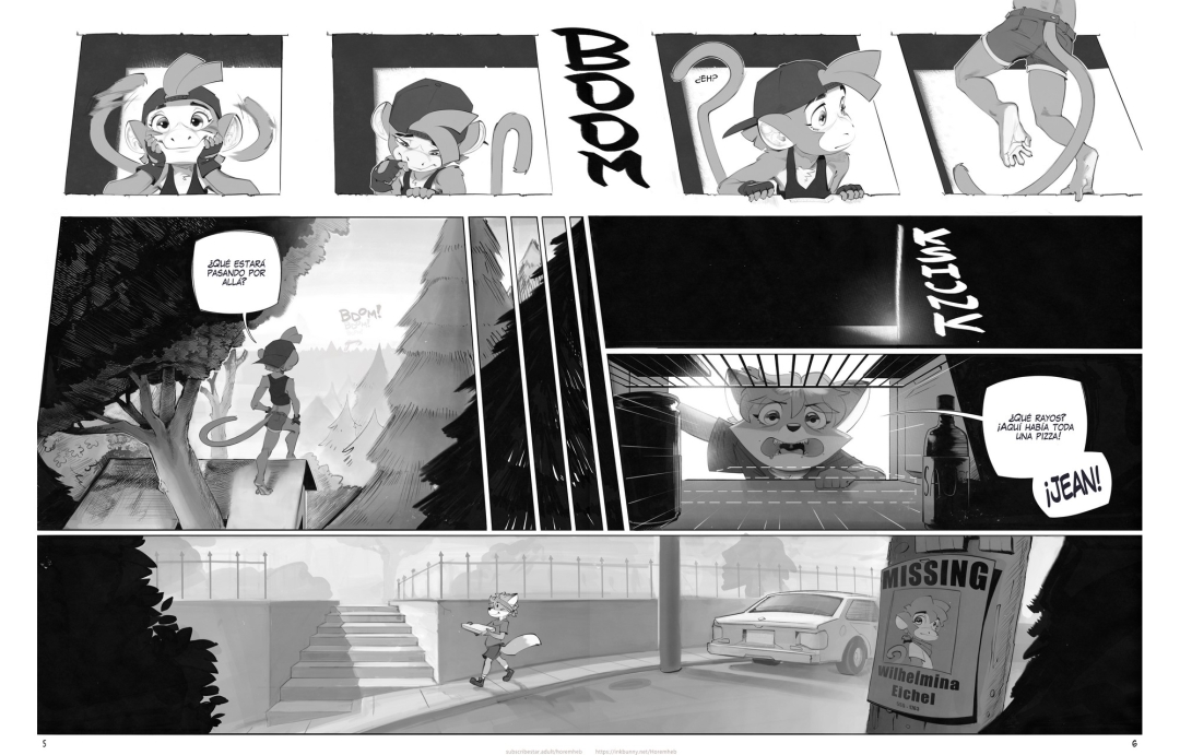 Comic Porno [HoremHeb] Billie Jean_ Part 2 (#5)
