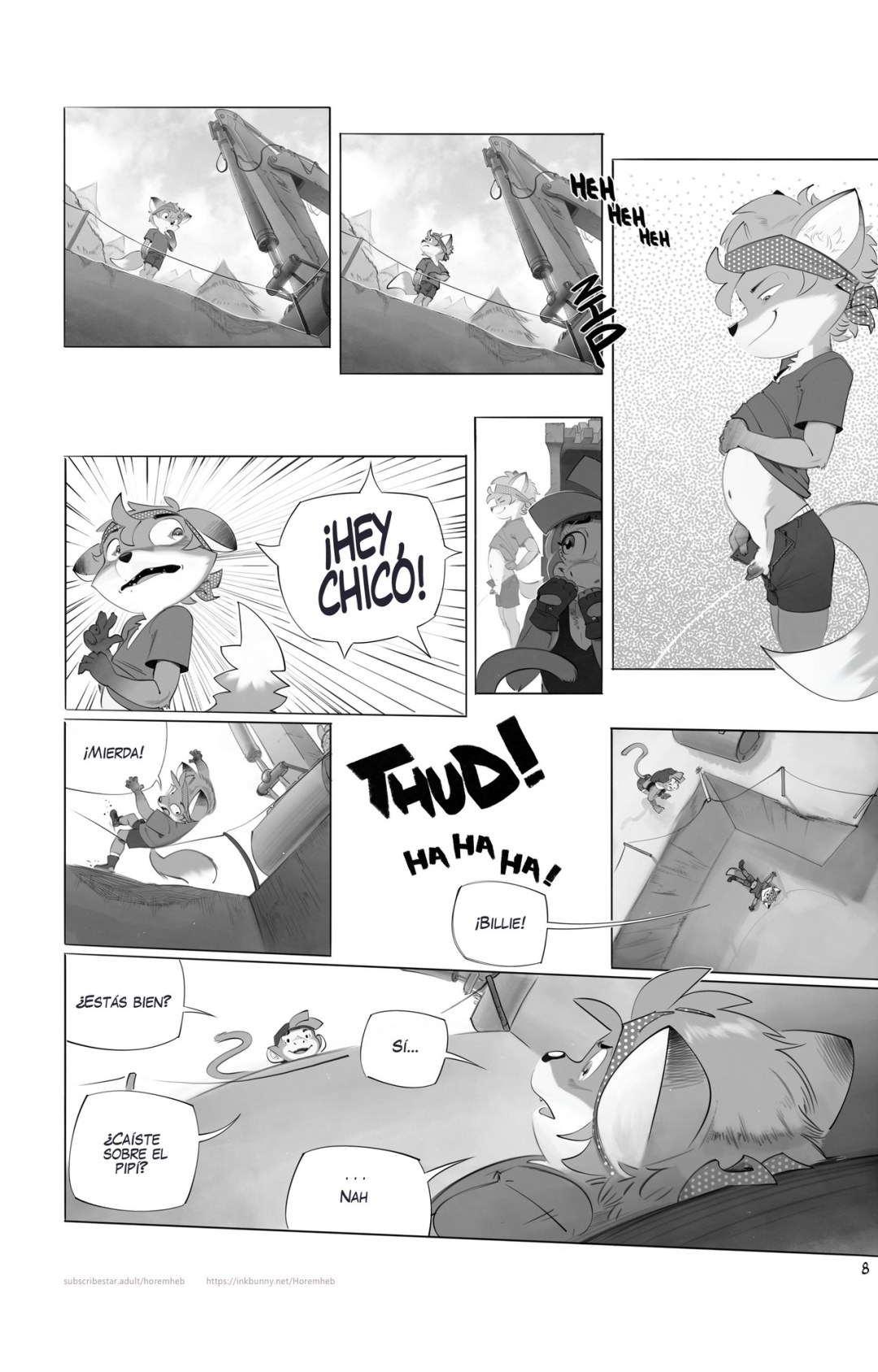 Comic Porno [HoremHeb] Billie Jean_ Part 2 (#7)