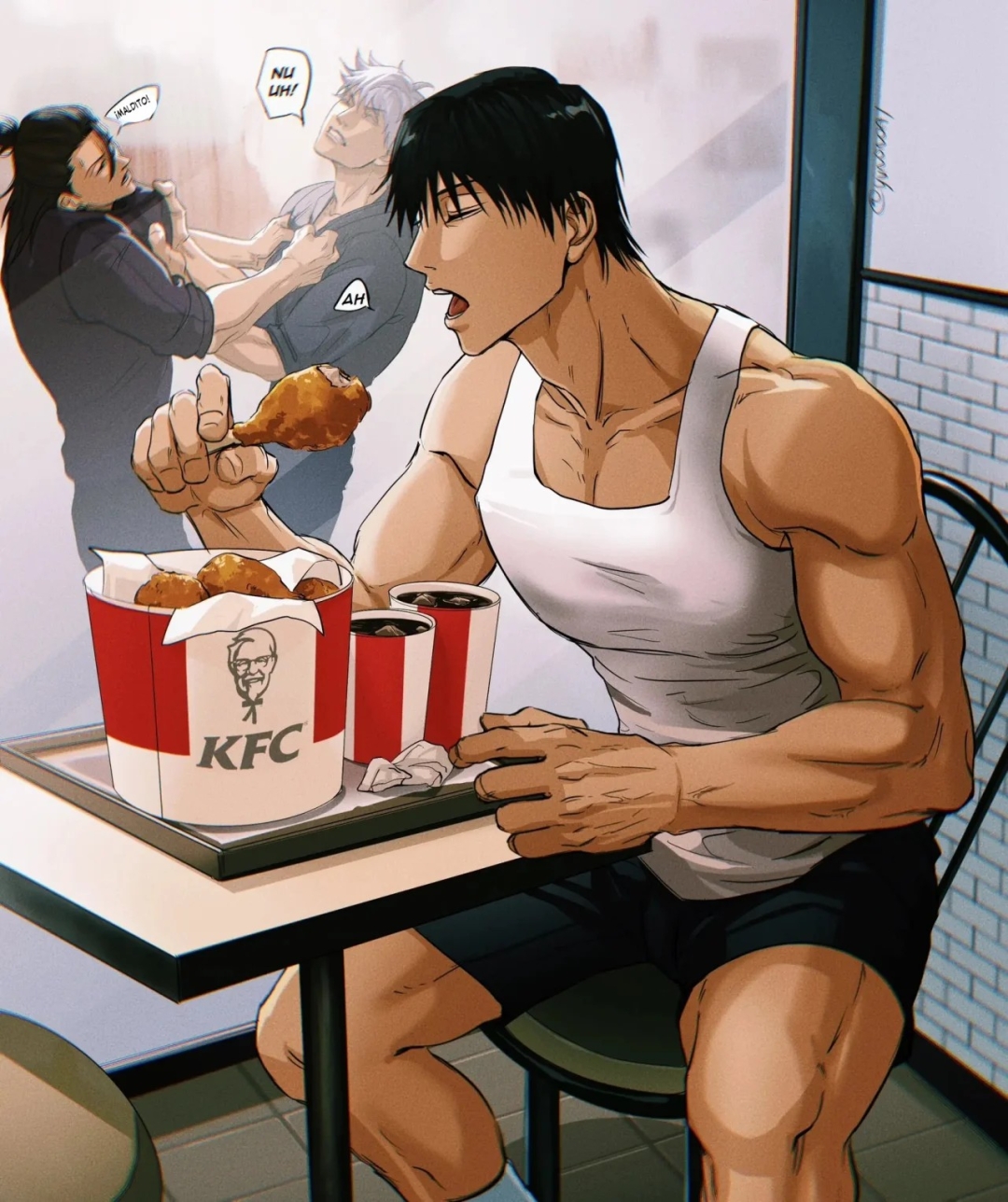 Comic Porno [Yuana媛] KFC (#3)