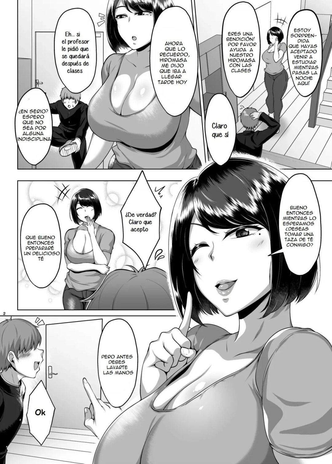 Comic Porno [Saint Shiro] Una Noche Sudorosa Y Ardiente Con La Madre Voluptuosa De Un Amigo (#3)