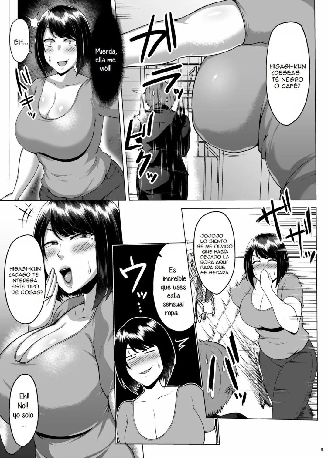 Comic Porno [Saint Shiro] Una Noche Sudorosa Y Ardiente Con La Madre Voluptuosa De Un Amigo (#6)