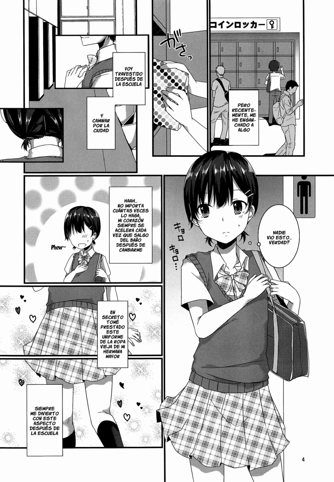 Comic Porno (C94) [cherry Milk (Kokonoe Yomogi)] Josou Shiteru Ore Ga Chikan Nanka Sareru Wake Nai (Hentai Yaoi) (#3)