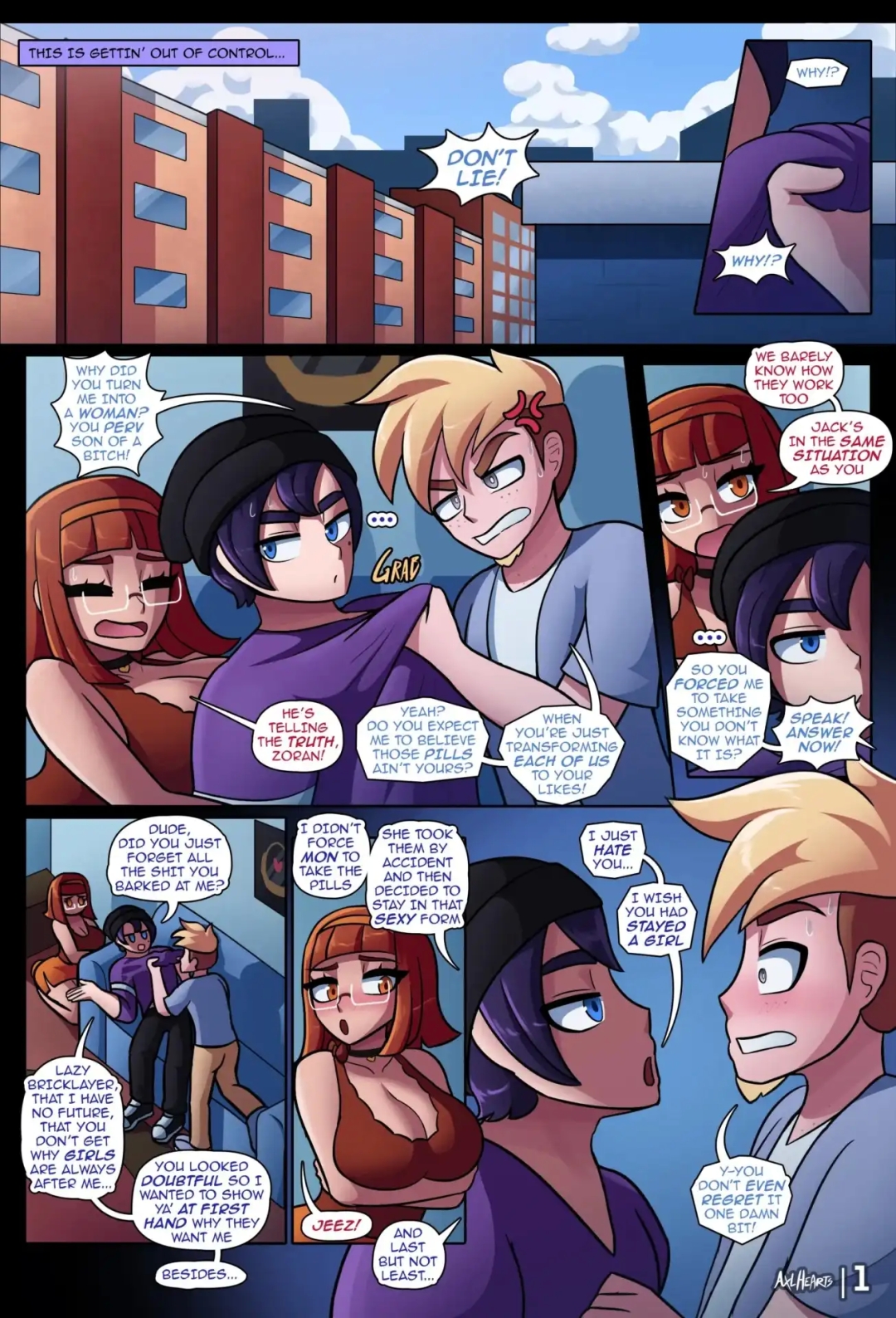 Comic Porno Treats - Axlbravo (#3)
