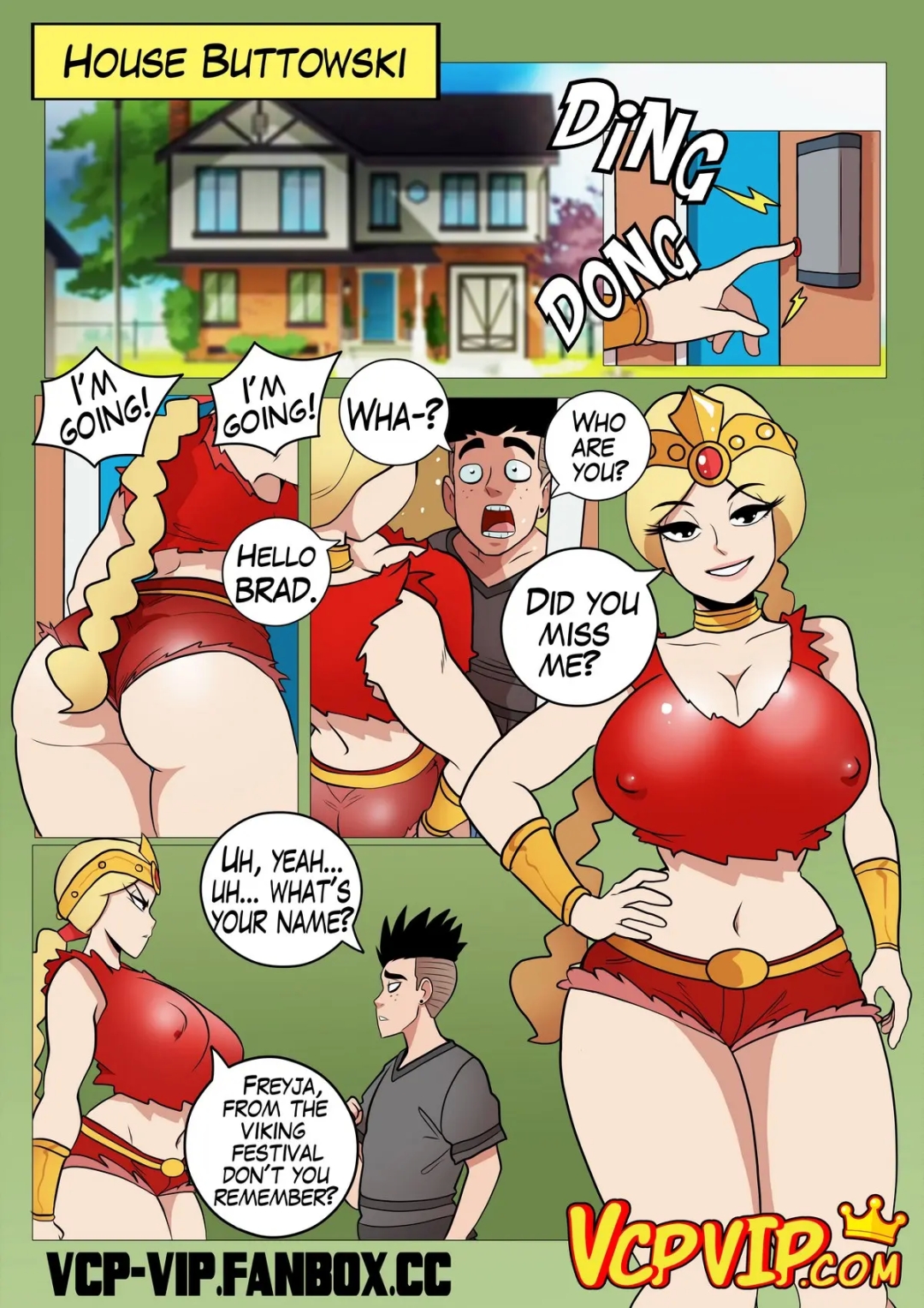 Comic Porno Kick Buttowski Knows Babes 2 - VCP Gansoman (#2)