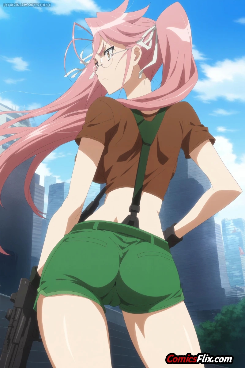 Comic Porno Saya Takagi Sex | Highschool Of The Dead (#2)